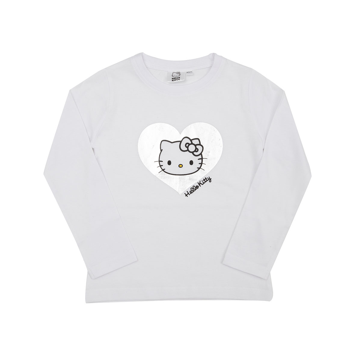 T-shirt manica lunga bimba bianca "hello kitty" - HELLO KITTY
