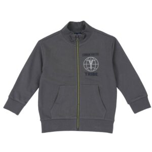 Cardigan french terry grigio st tribe - chicco - Chicco