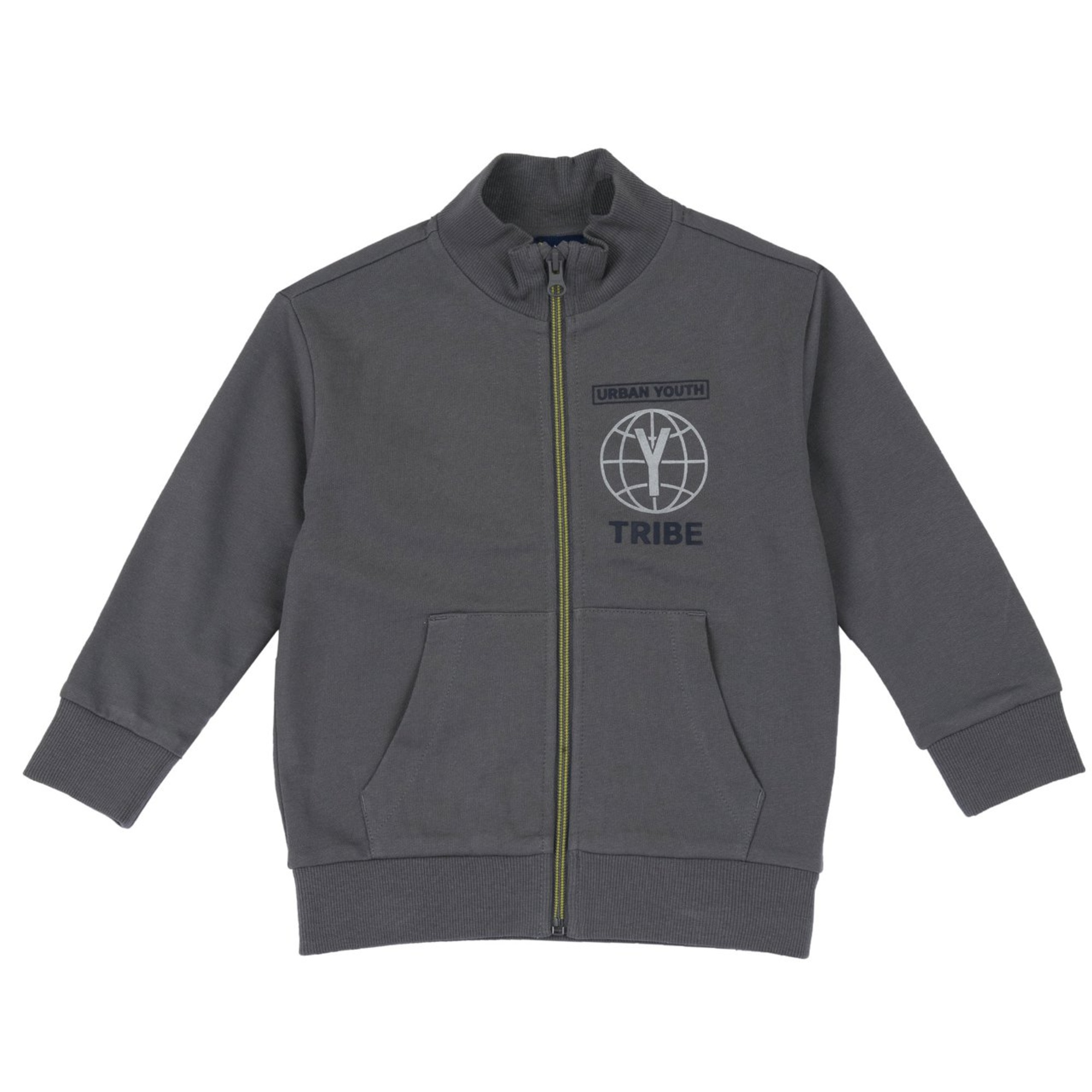 Cardigan french terry grigio st tribe - chicco - Chicco