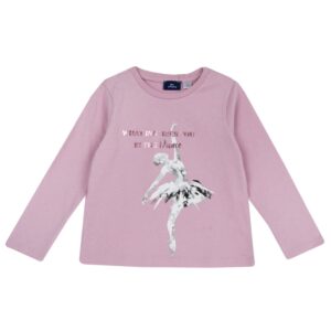Maglietta rosa con ballerina - chicco - Chicco