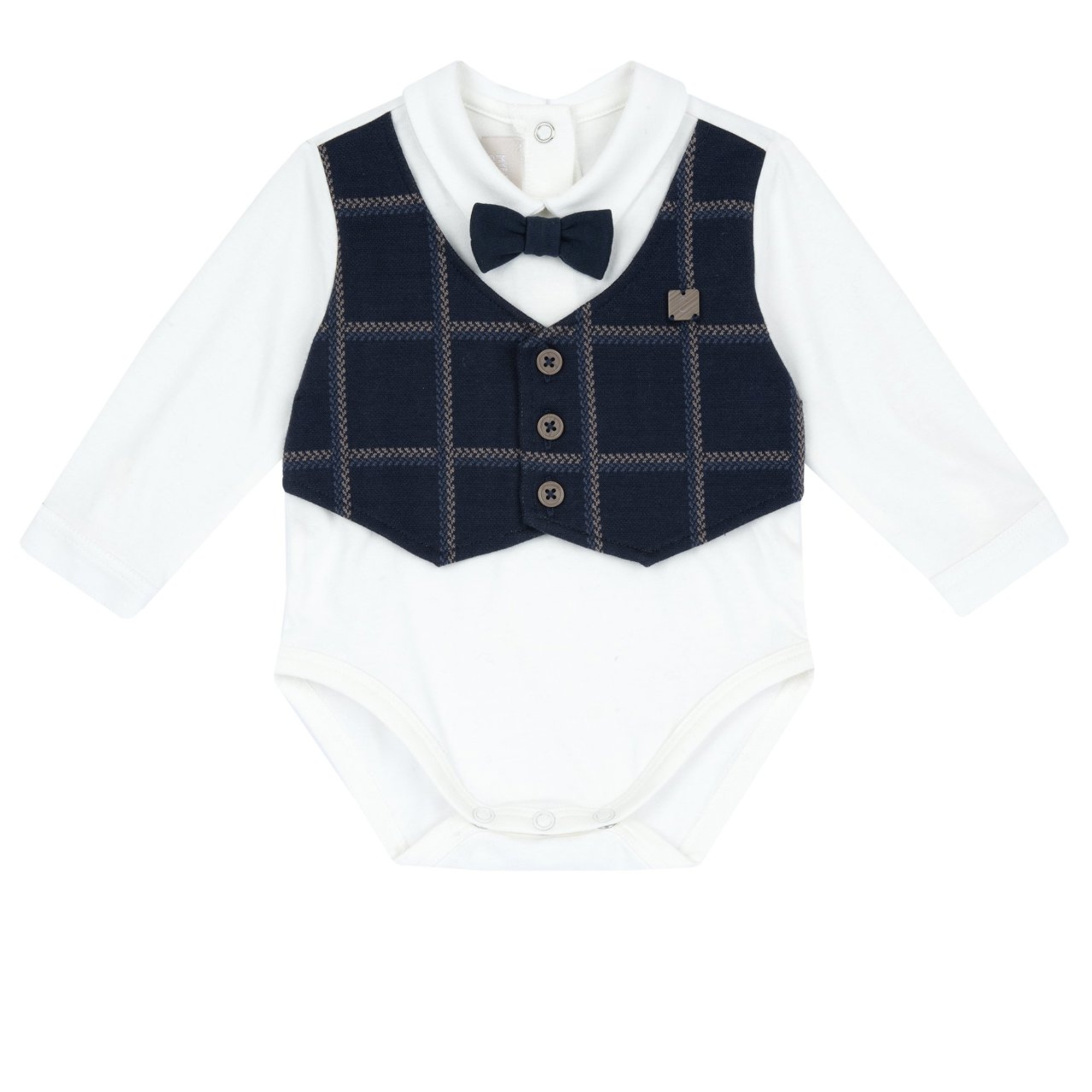 Set 2 pz body pantaloni lunghi papillon - chicco - Chicco