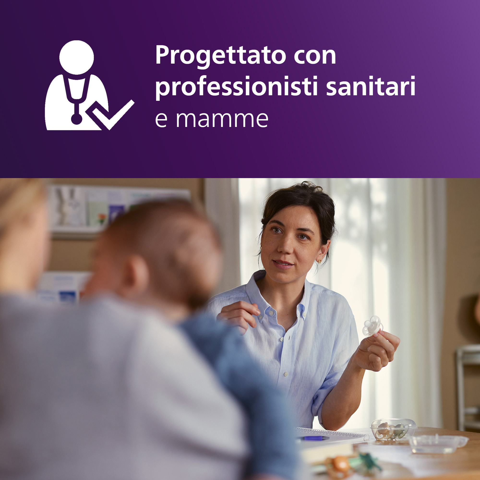Succhietti ultra soft 0-6m pastello crema e rosa, a base vegetale - set da 2 ciucci - philips avent - Avent