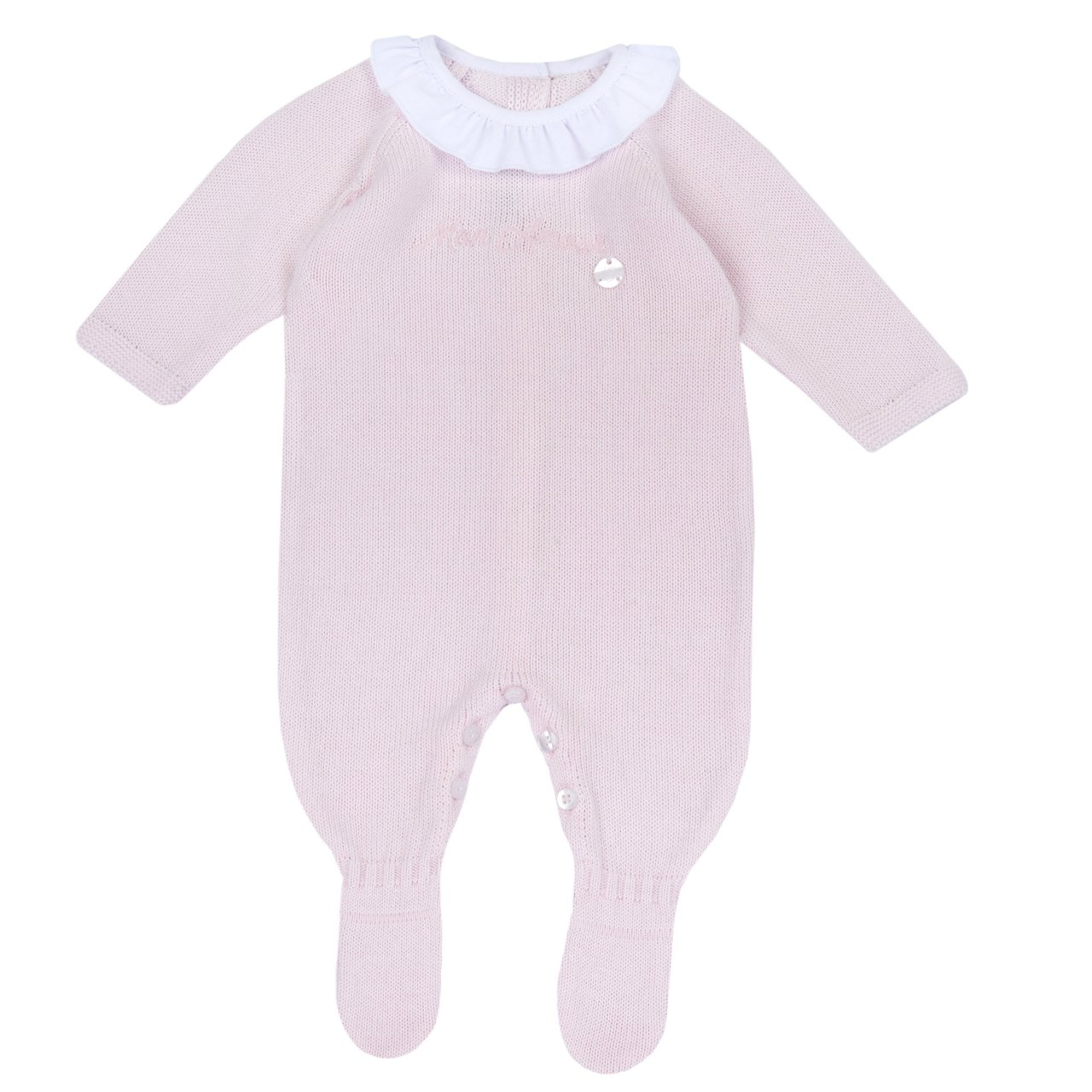 Tutina aperta entrogamba con scritta mon amour - chicco - Chicco