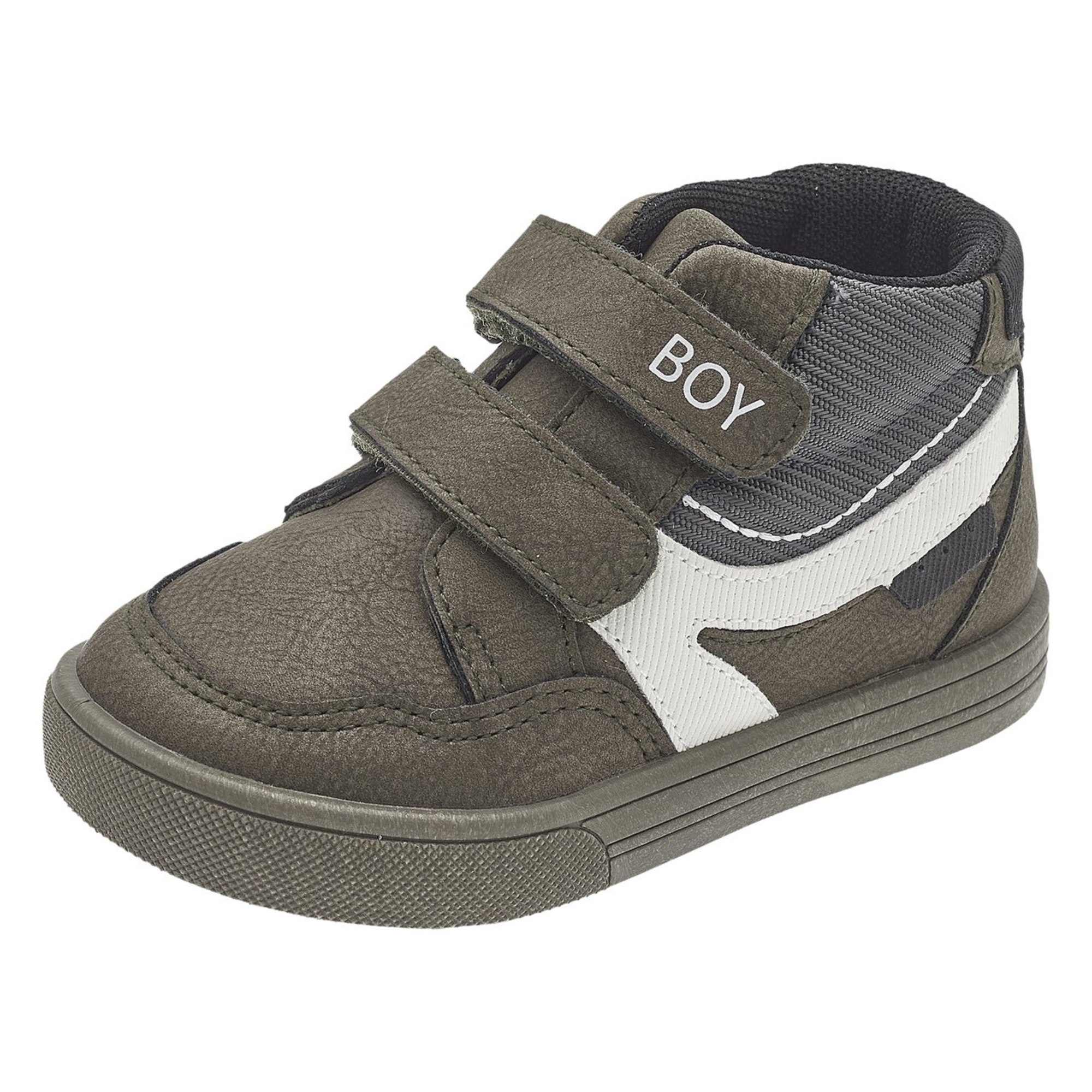 Polacchino falafel doppio velcro verde con scritta boy - chicco - Chicco