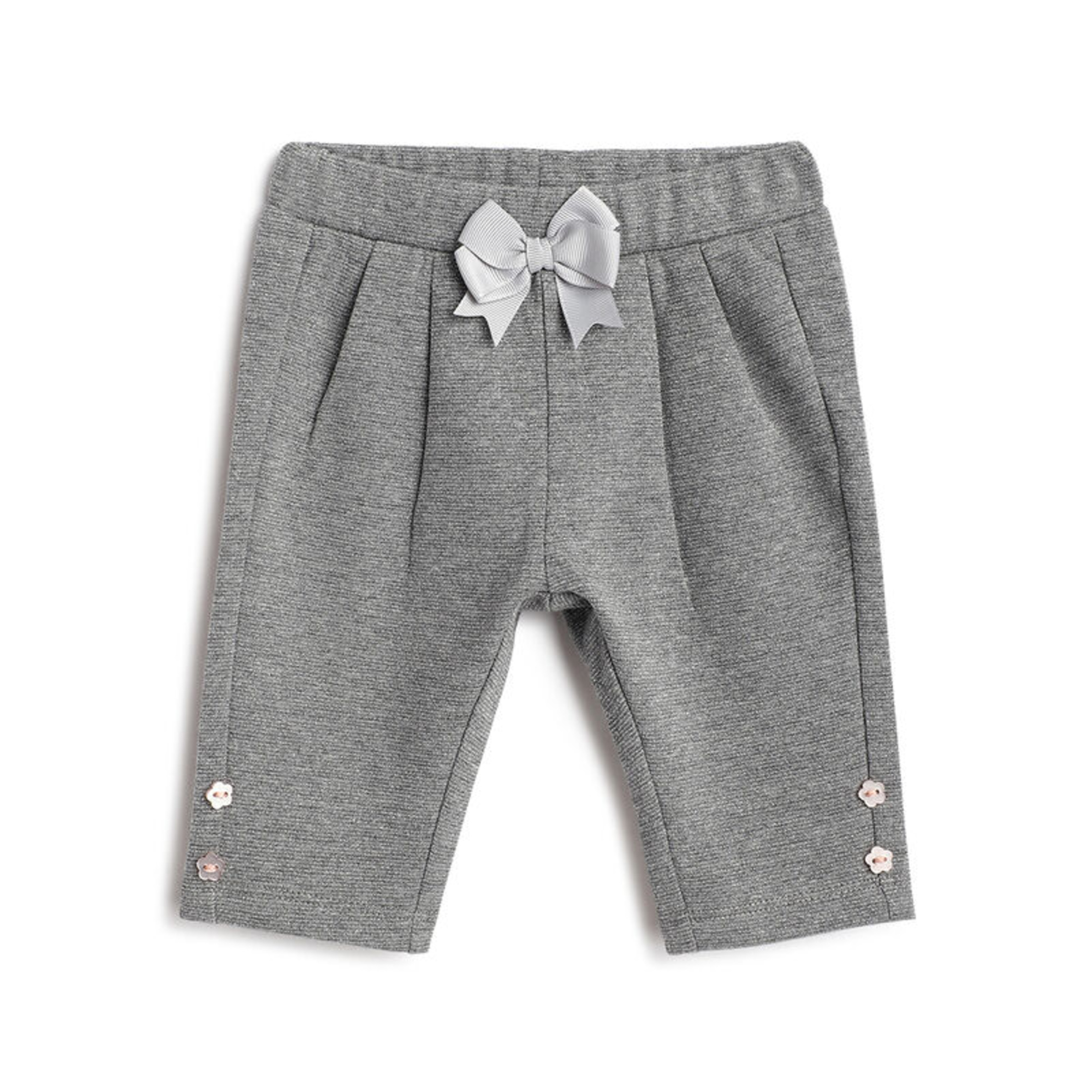 Pantaloni decorati color grigio - chicco - Chicco