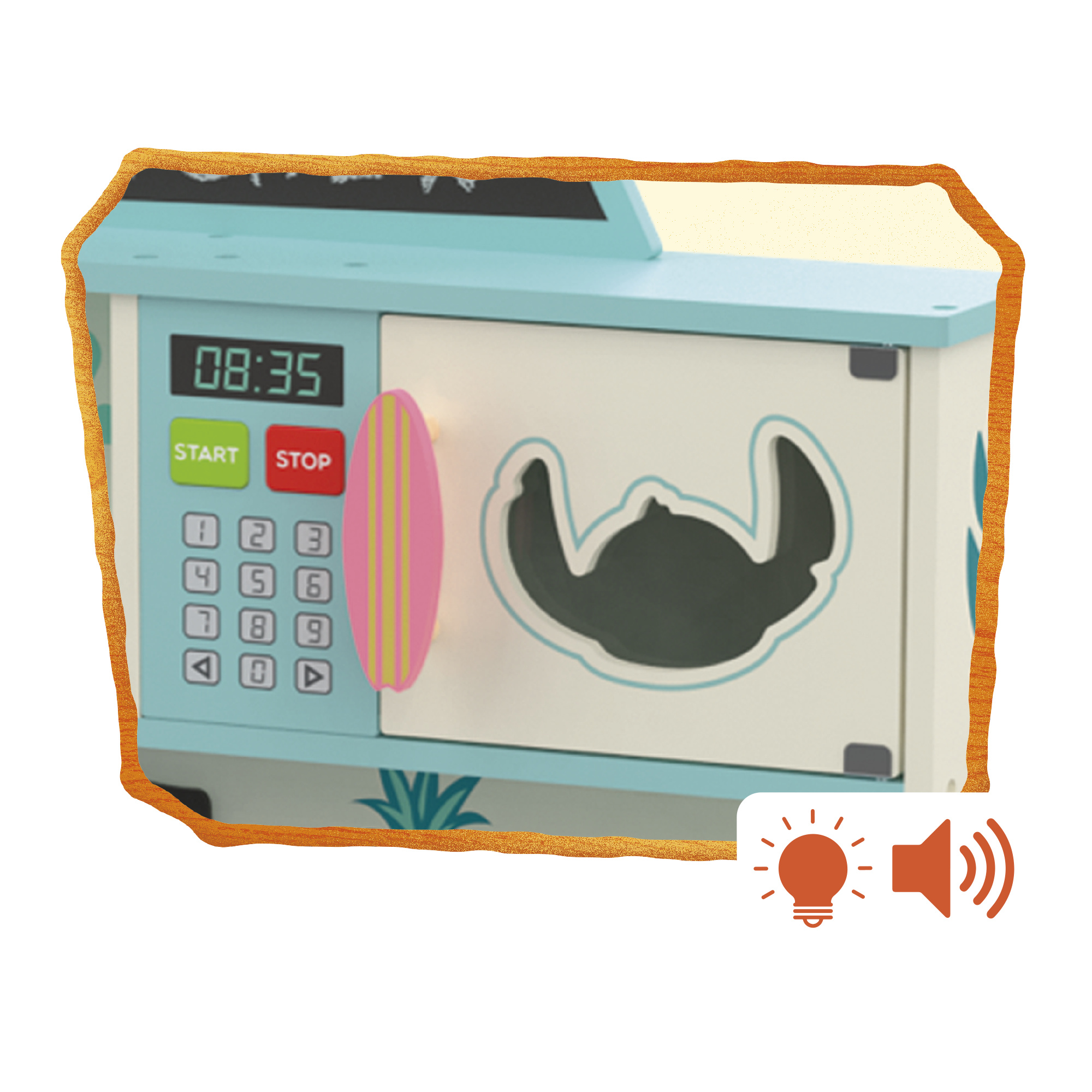 Cucina in legno aloha con luci e suoni – disney stitch - WOOD N'PLAY