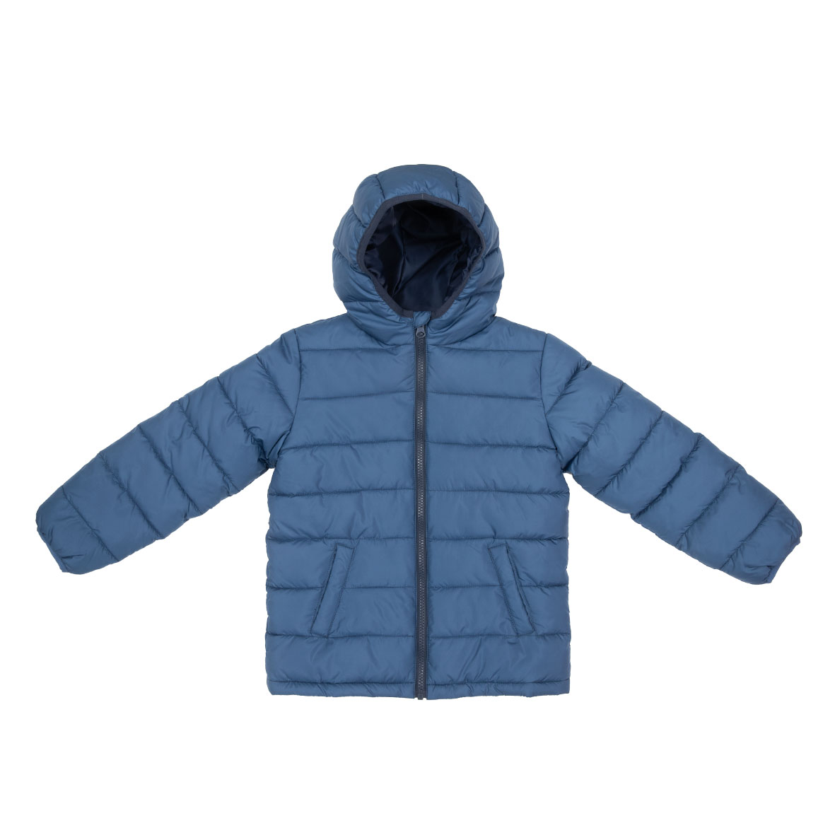 Piumino bimbo blue con cappuccio - Mawi