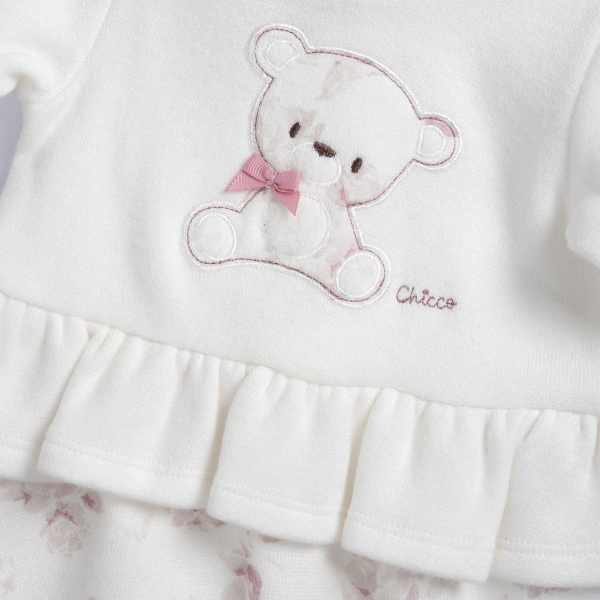 Tutina aperta entrogamba con orsacchiotto - chicco - Chicco