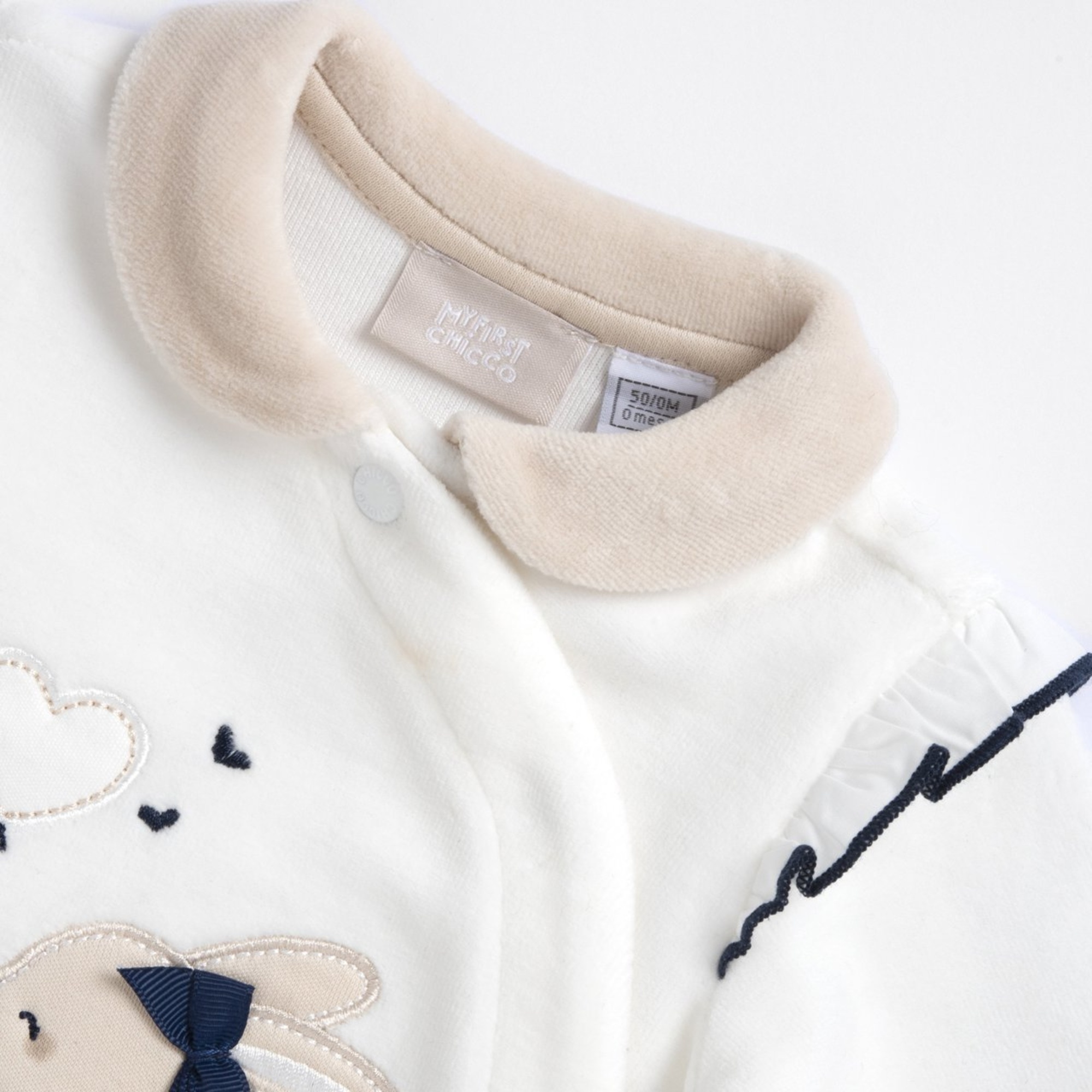 Tutina aperta davanti con coniglietta - chicco - Chicco