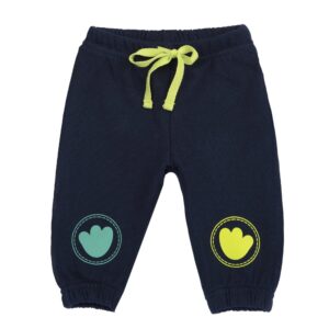 Pantaloni fleece blu impronte - chicco - Chicco