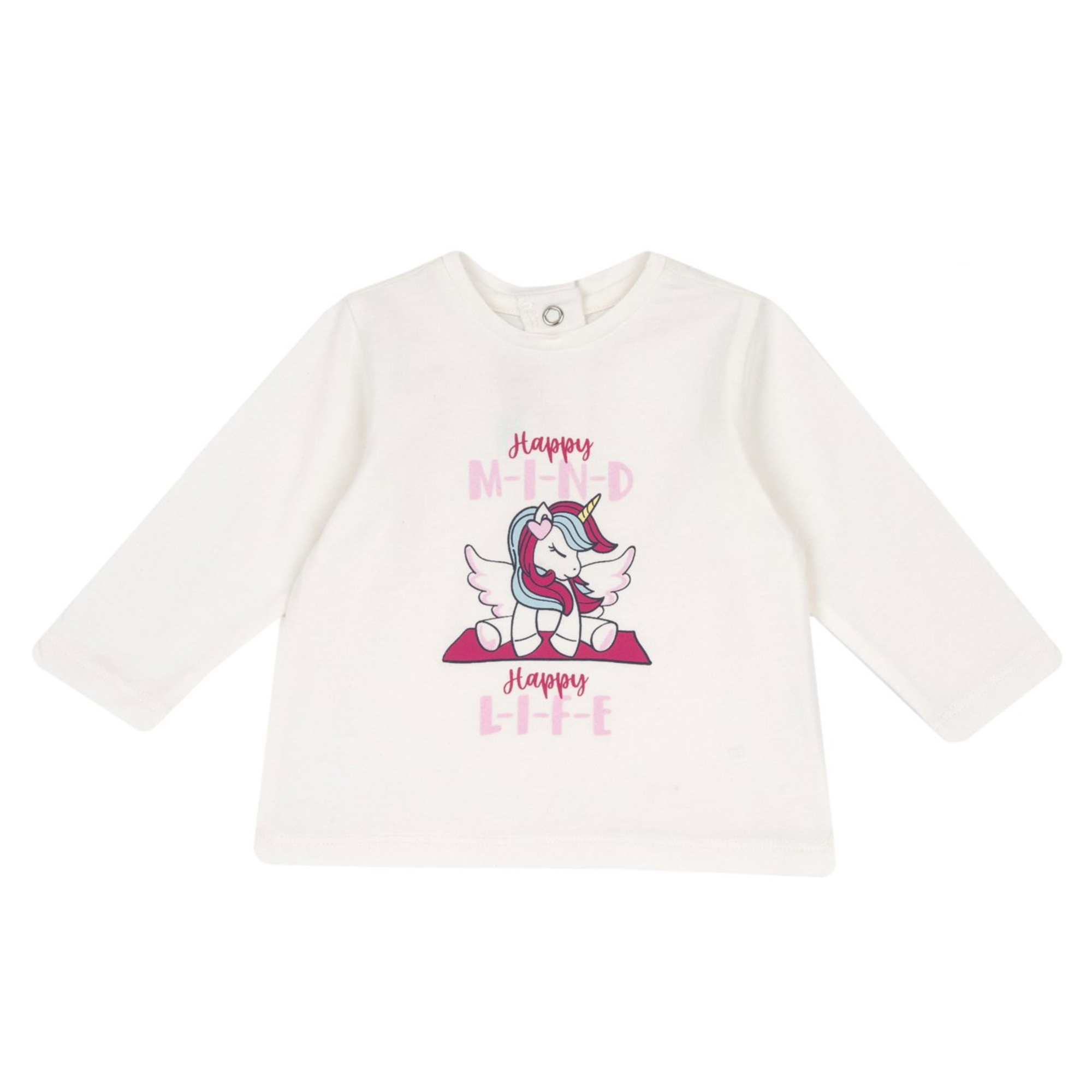 Maglietta manica lunga stampa unicorno - chicco - Chicco