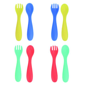 Posate (cucchiaio e forchetta) 6 pz - nuby - Nuby