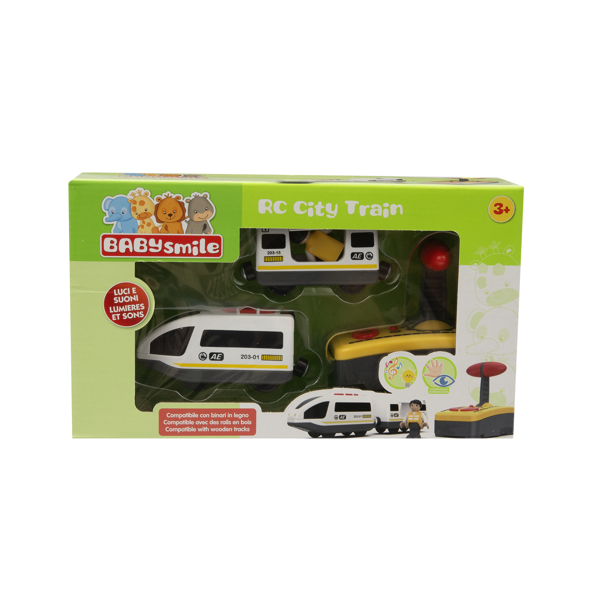 Trenino radiocomandato con luci e suoni - Baby Smile