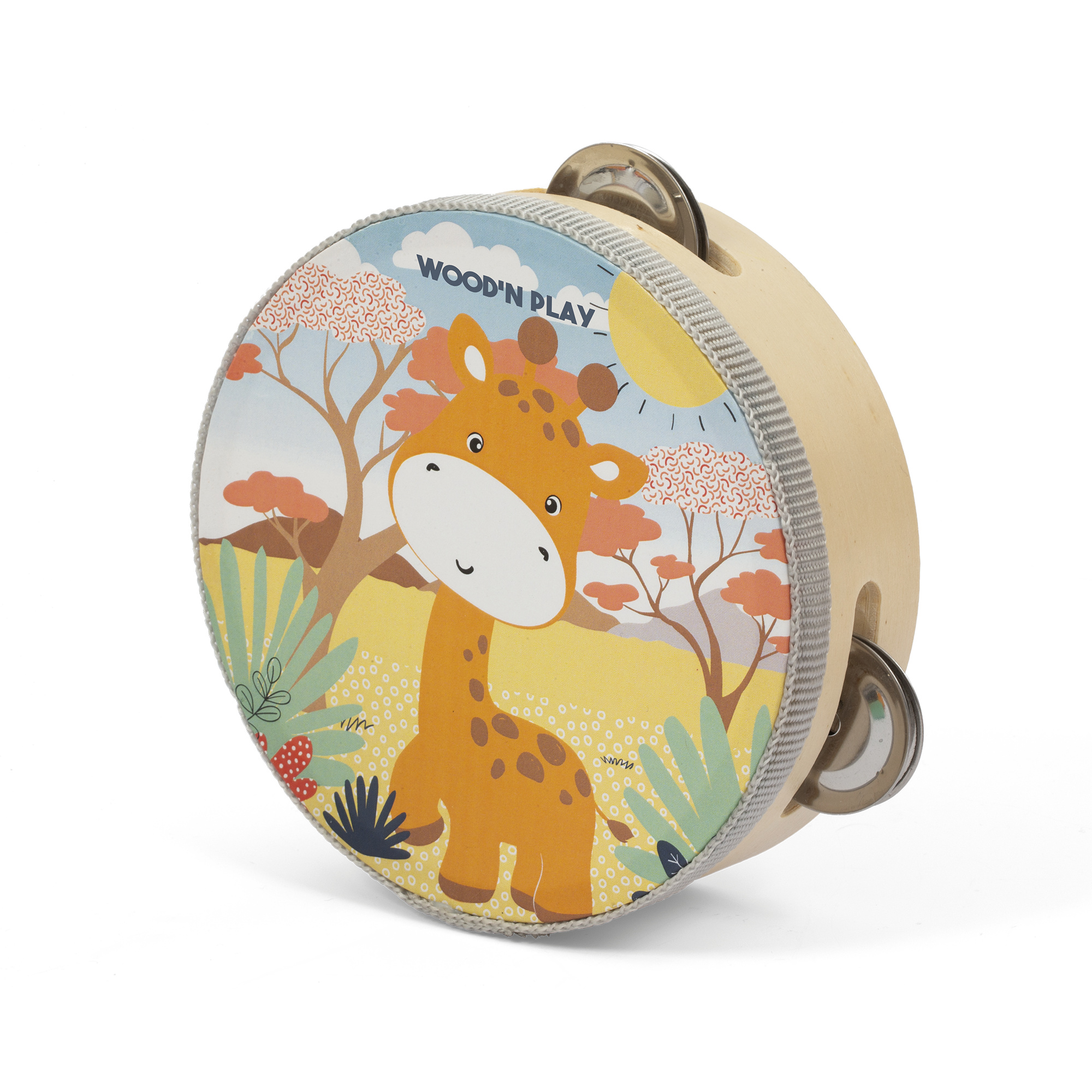 Set musicale in legno animali della savana - WOOD N'PLAY