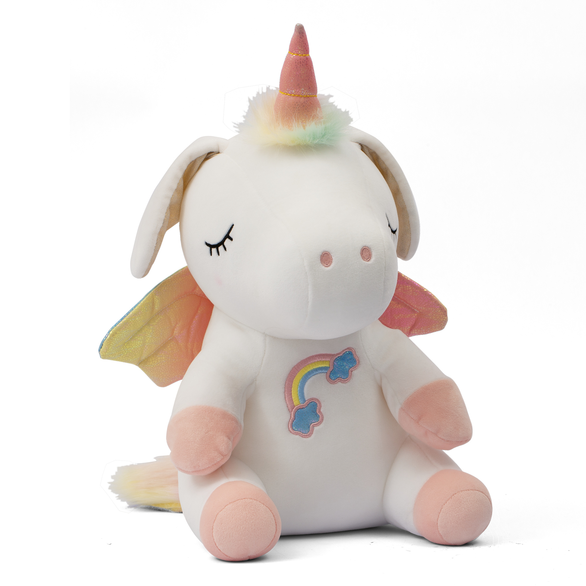 Peluche unicorno interattivo con orecchie movibili - Ami Plush