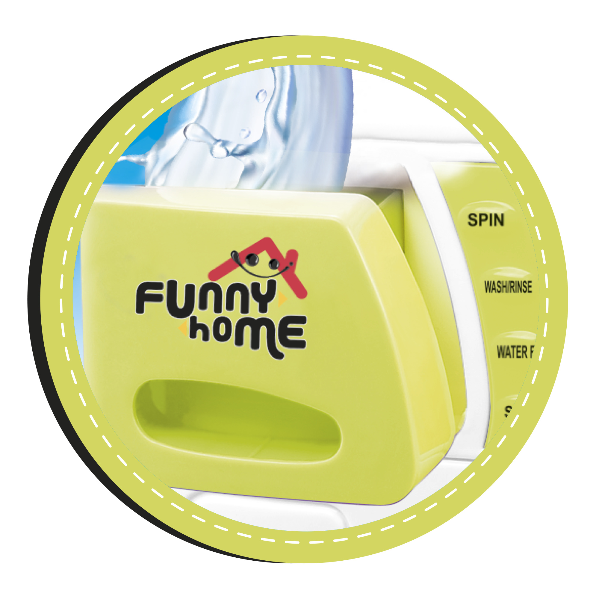 Set lavatrice con ferro da stiro e accessori - Superstar