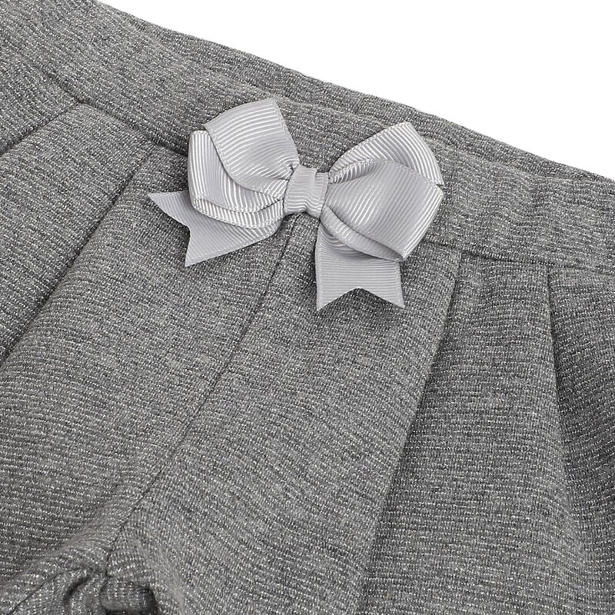 Pantaloni decorati color grigio - chicco - Chicco