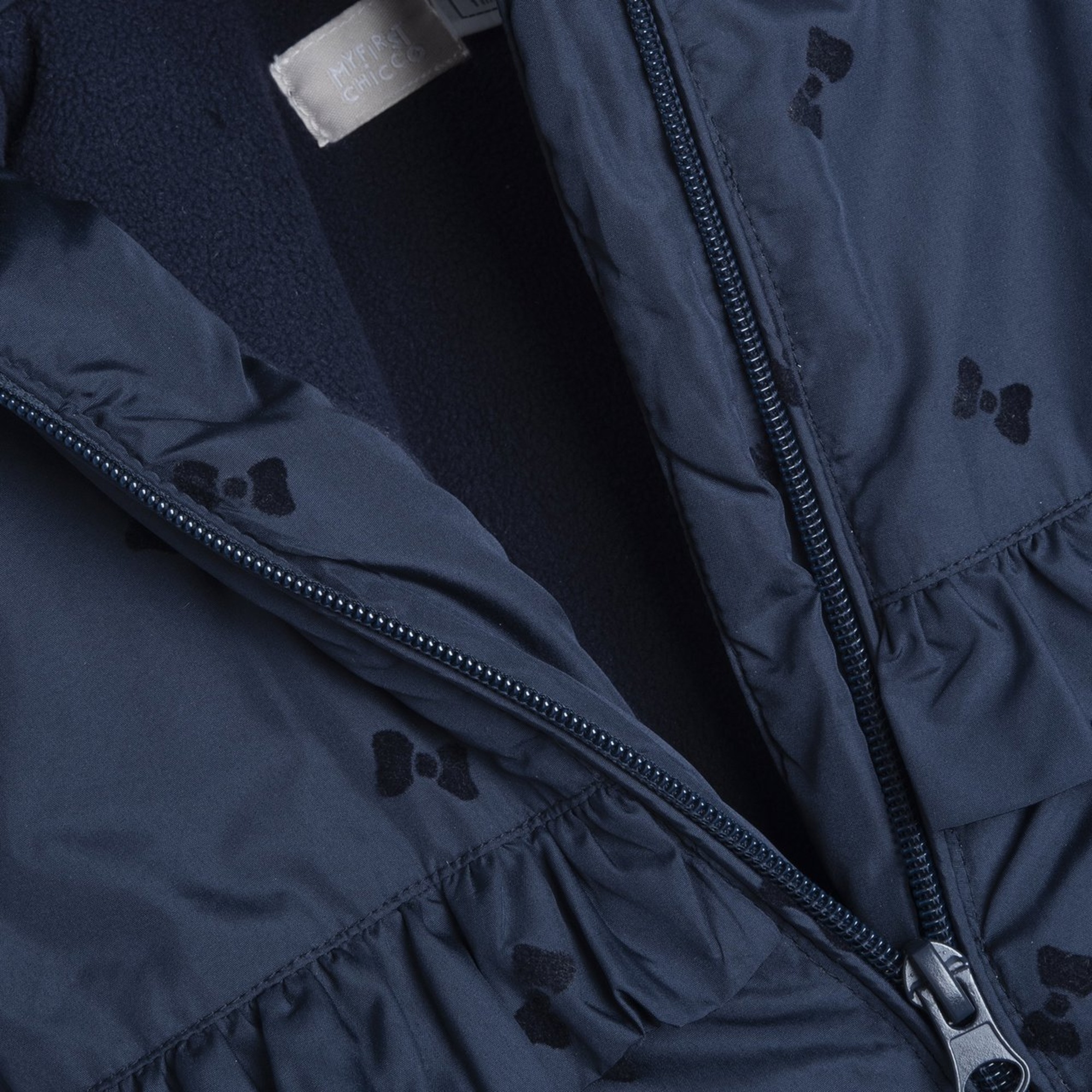 Capo spalla blu fantasia fiocchi - chicco - Chicco