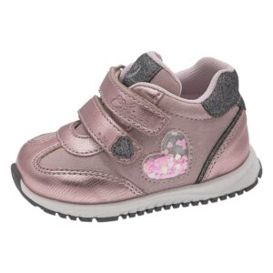 Sneaker giamma doppio velcro rosa con cuore glitter - chicco - Chicco