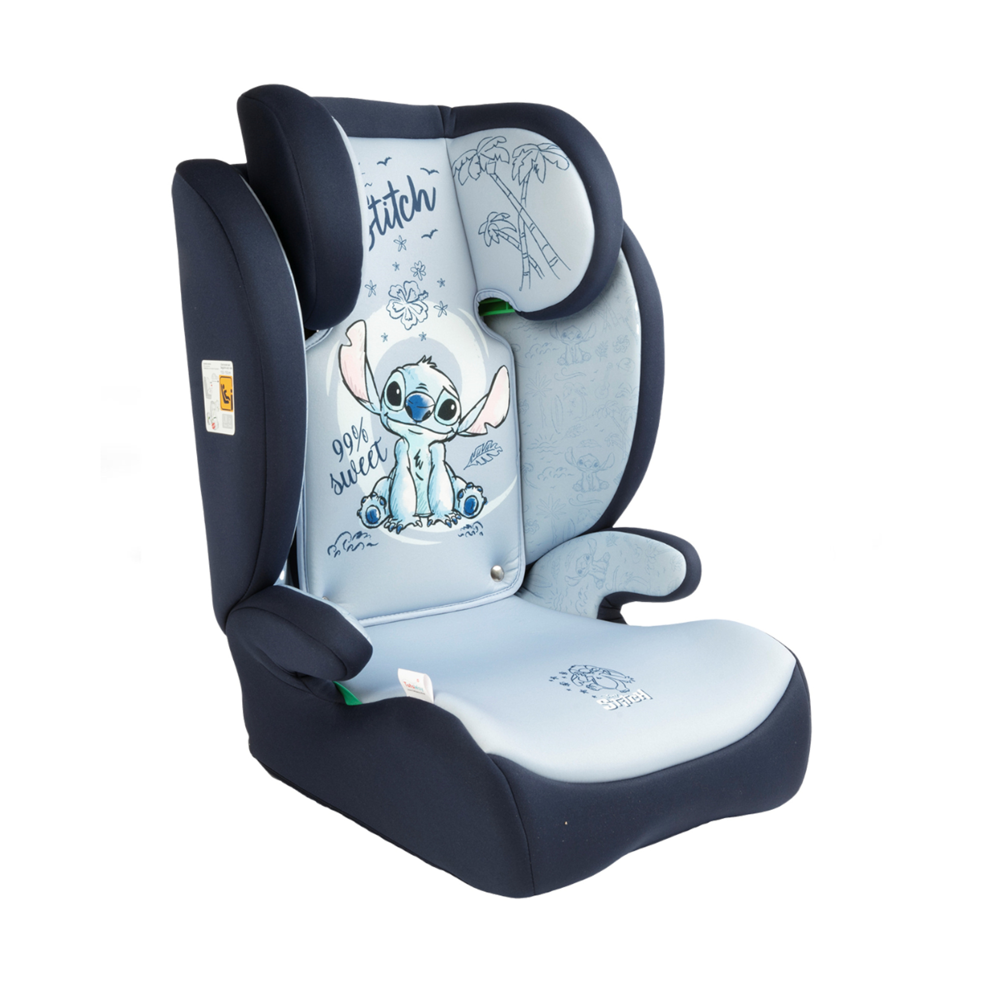 Seggiolino auto pallade stitch 100-150 i-size - disney - Disney