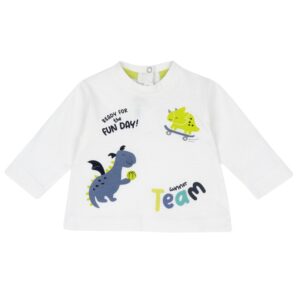 Maglietta manica lunga stampa draghetto - chicco - Chicco