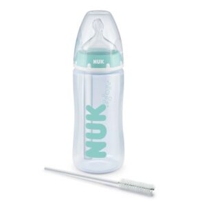 Biberon first choice+ anticolica pro 300 ml 0-6 mesi con spazzolino pulizia incluso - nuk - Nuk