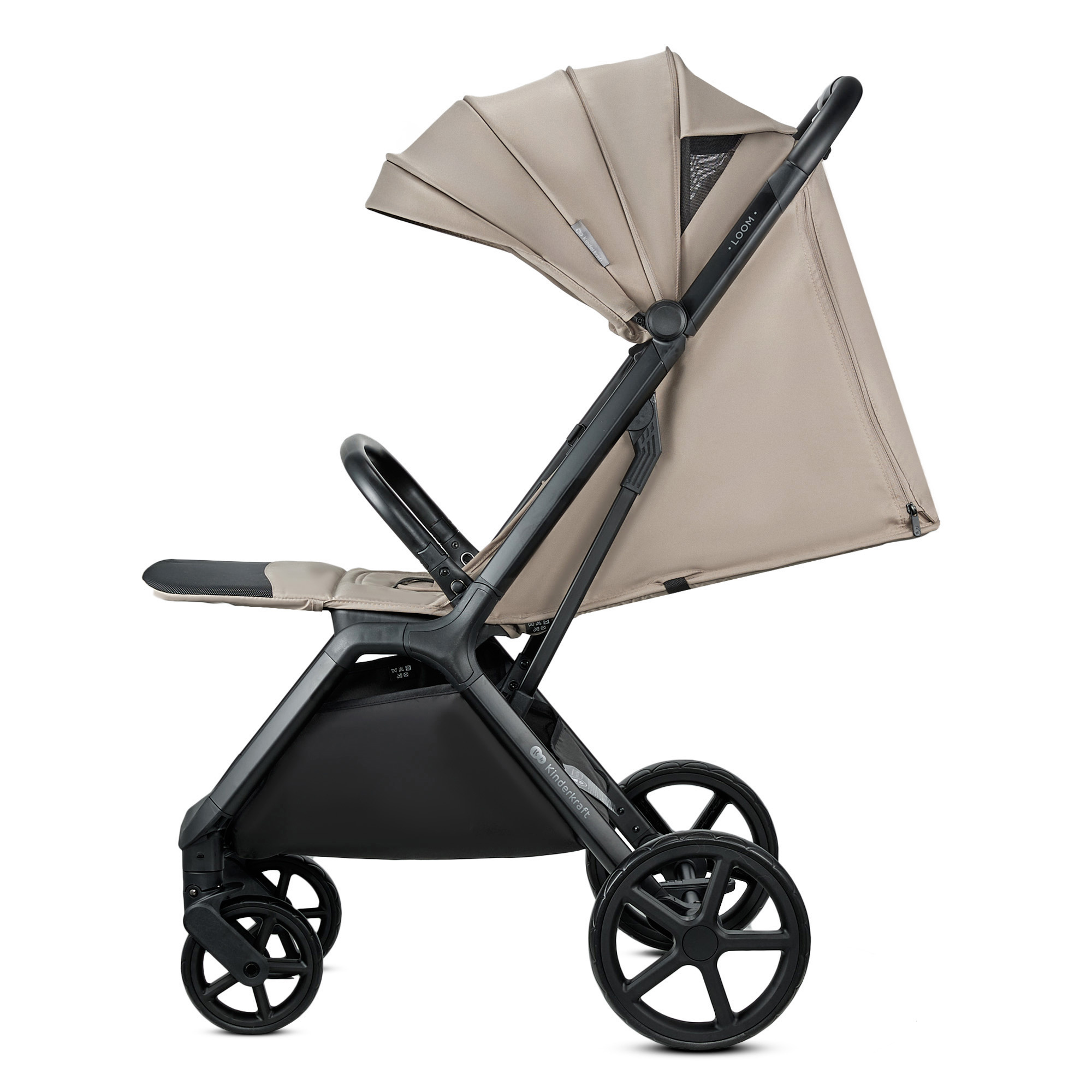 Passeggino leggero loom linen beige - kinderkraft - KinderKraft