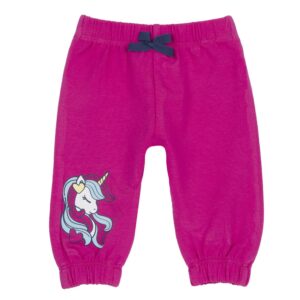 Pantaloni french terry fuxia unicorno - chicco - Chicco