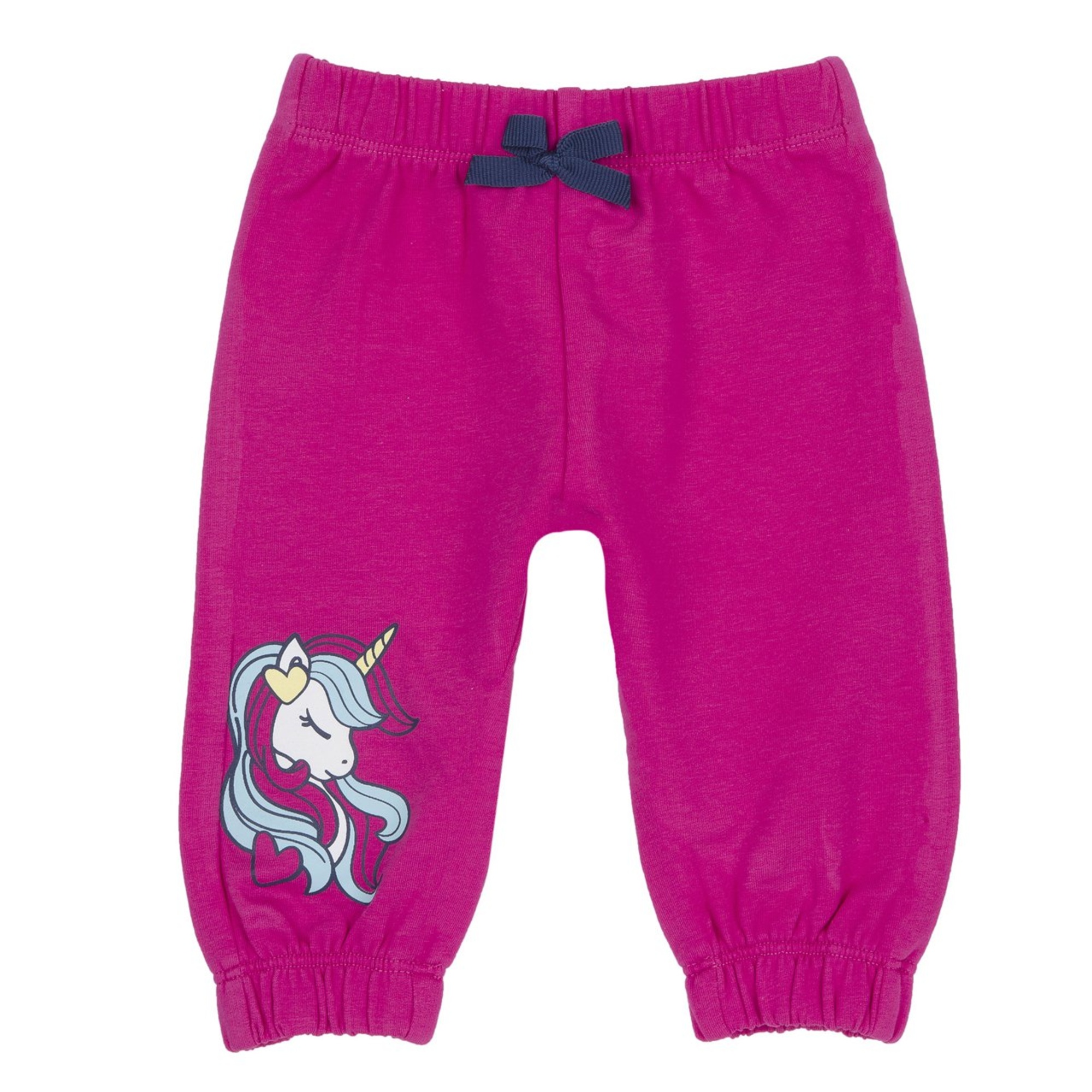 Pantaloni french terry fuxia unicorno - chicco - Chicco
