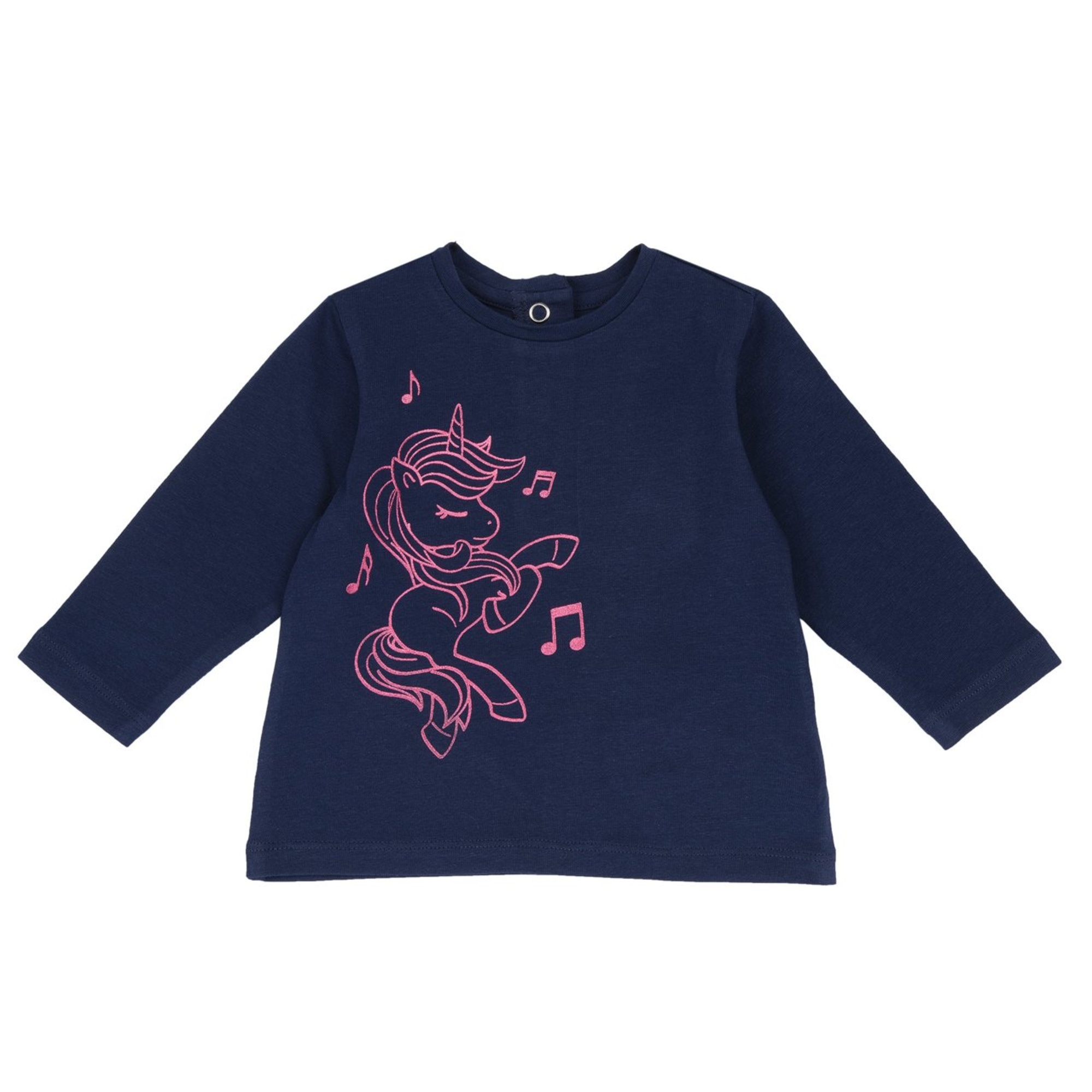 T.shirt m/l blu st unicorno - chicco - Chicco