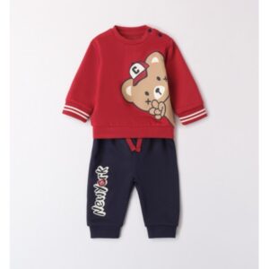Tuta jogging due pezzi con orso - dodipetto - DODIPETTO