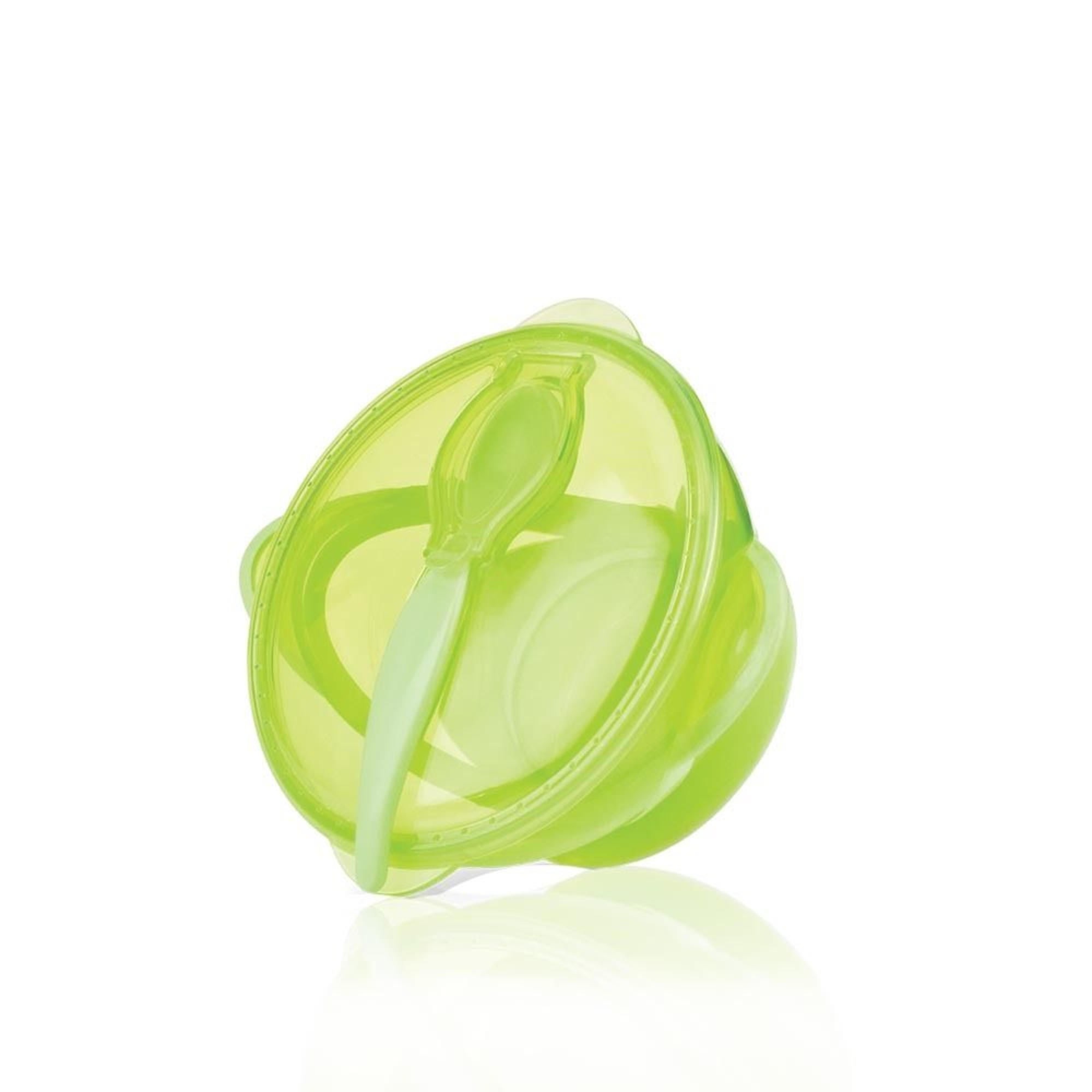 Nuby scodella 300ml con ventosa, coperchio e cucchiaino, assortita - Nuby