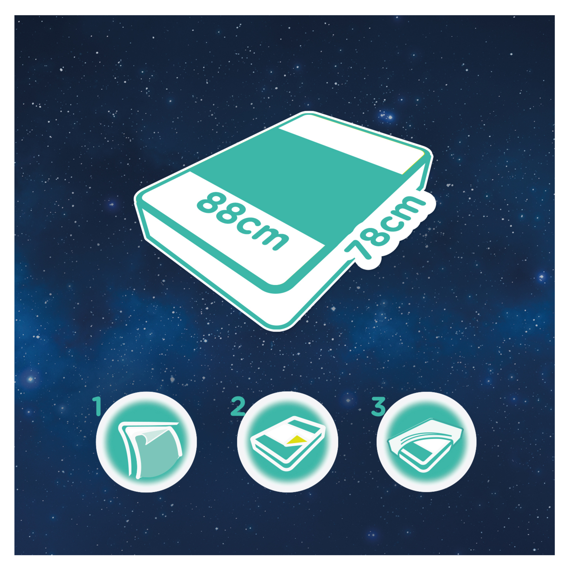 Drynites coprimaterasso assorbente, confezione da 7 pezzi - huggies - Huggies