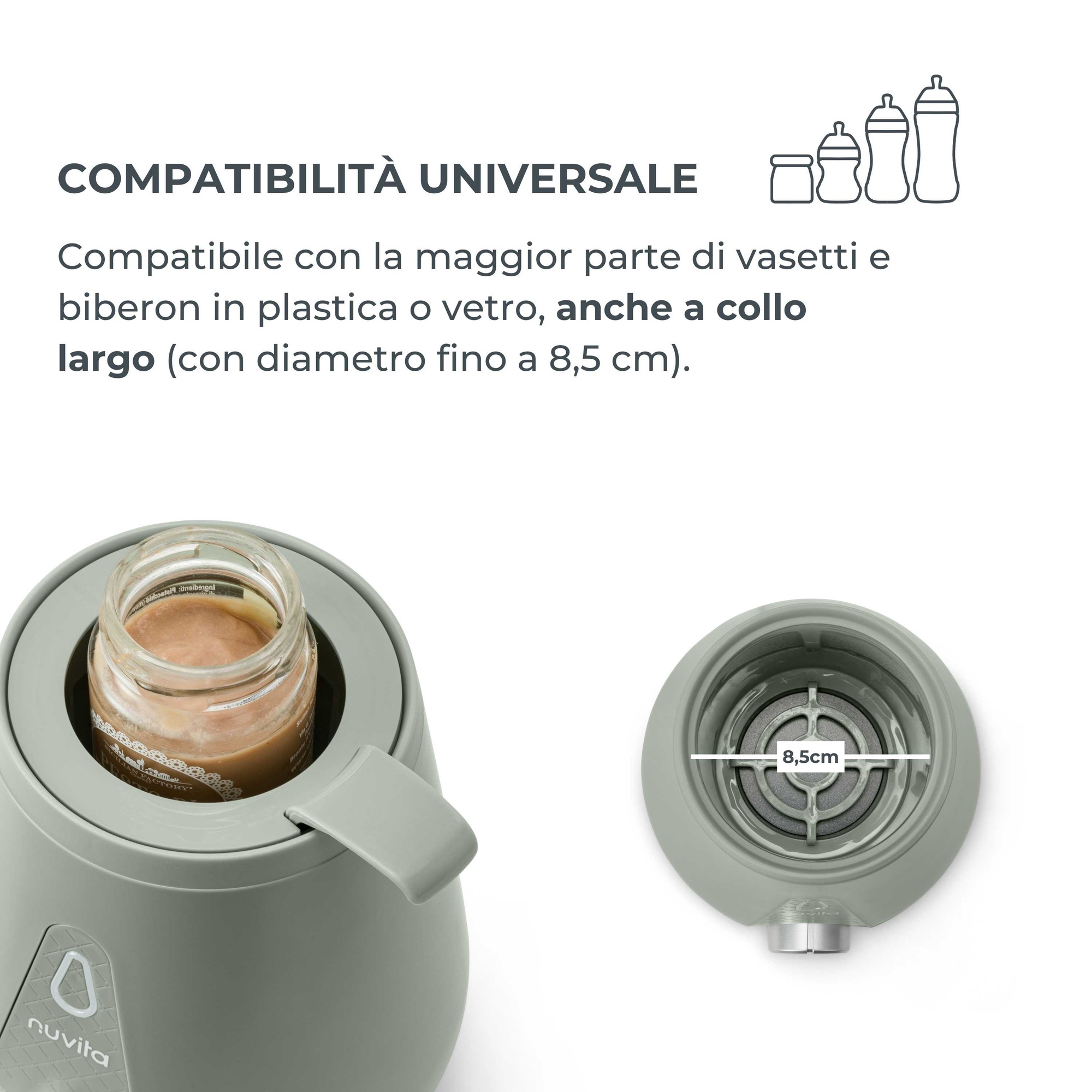 Scaldabiberon e sterilizzatore ultraveloce - nuvita - Nuvita