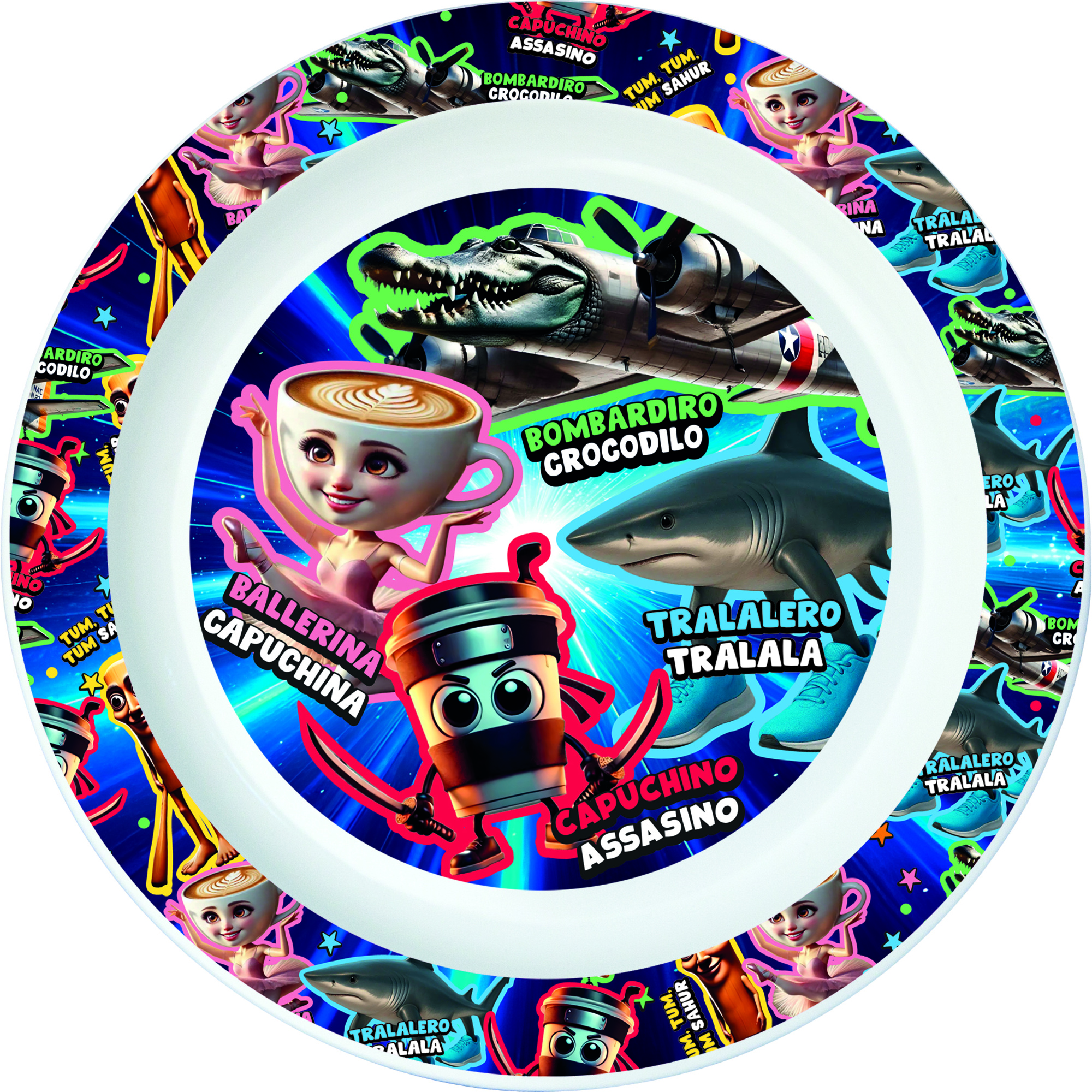 Piatto piano microwave - brainrot - BRAINROT