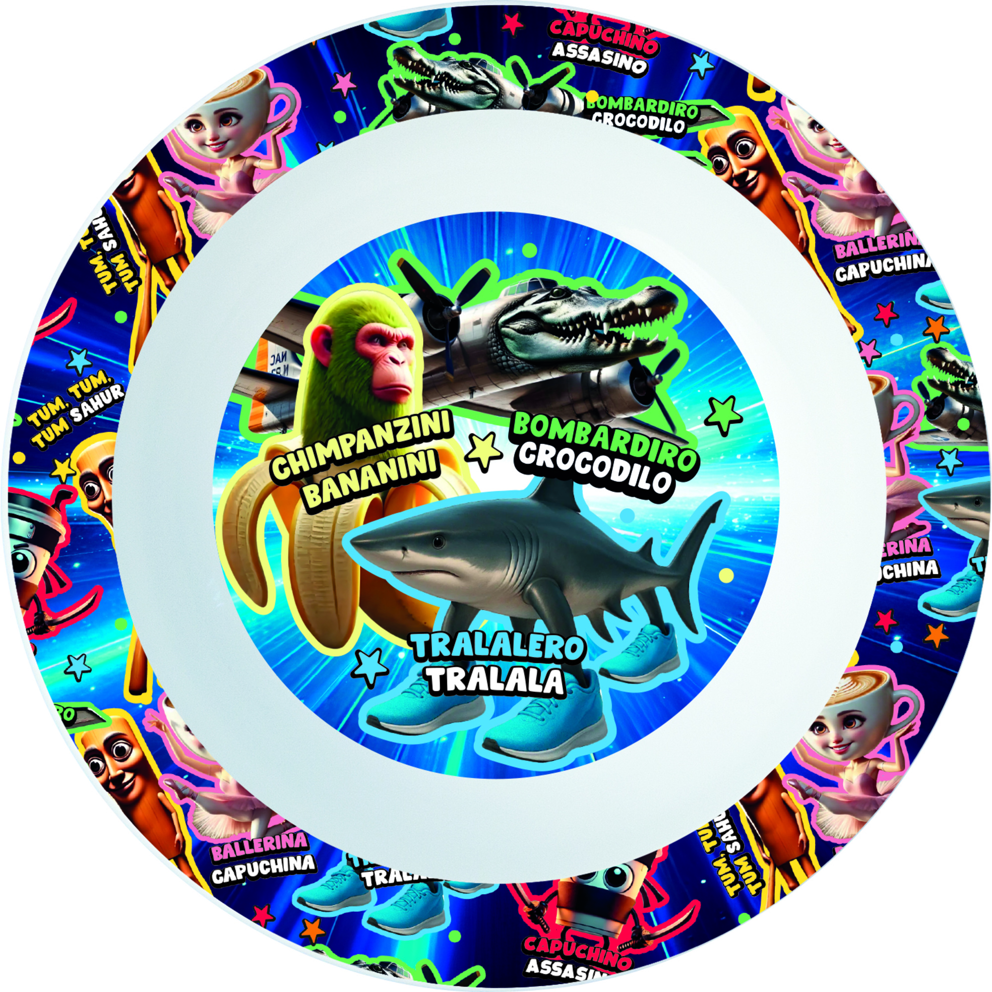 Ciotola microwave - brainrot - BRAINROT