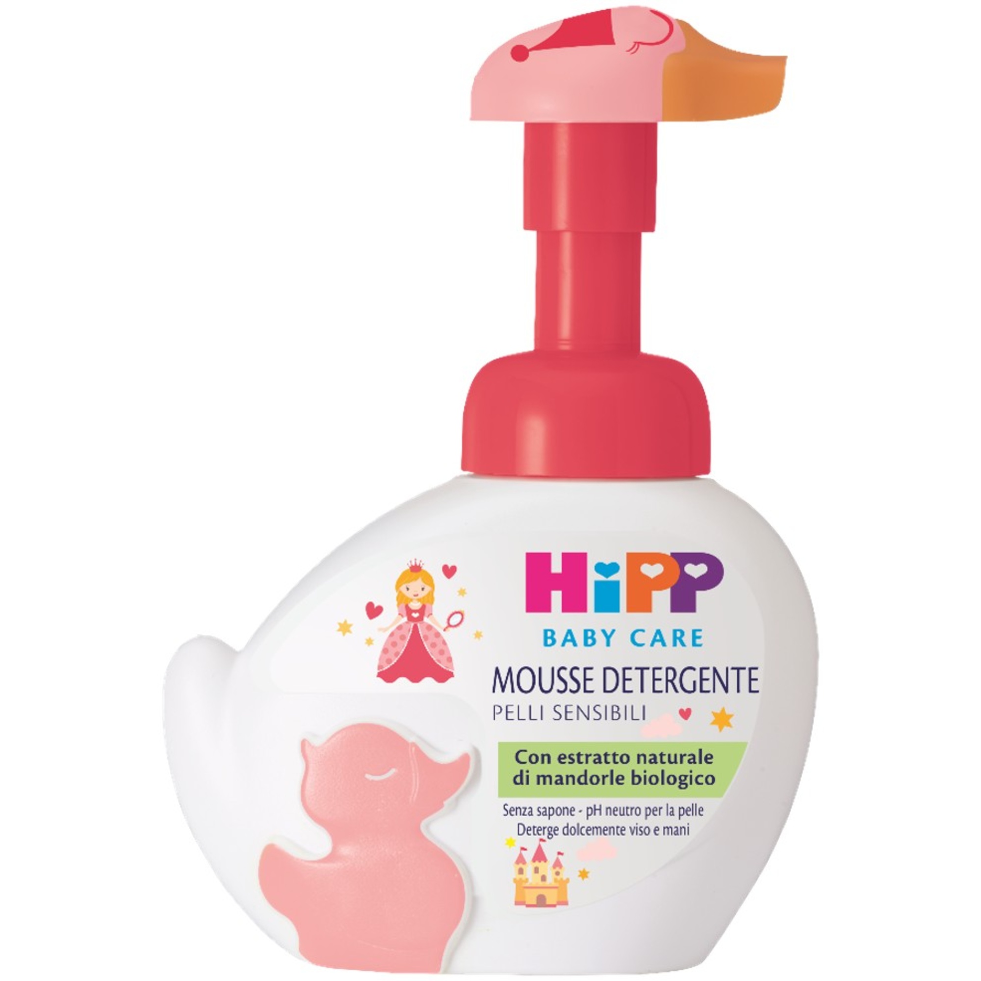 Mousse detergente paperella rosa limited edition 250ml - hipp - Hipp Baby