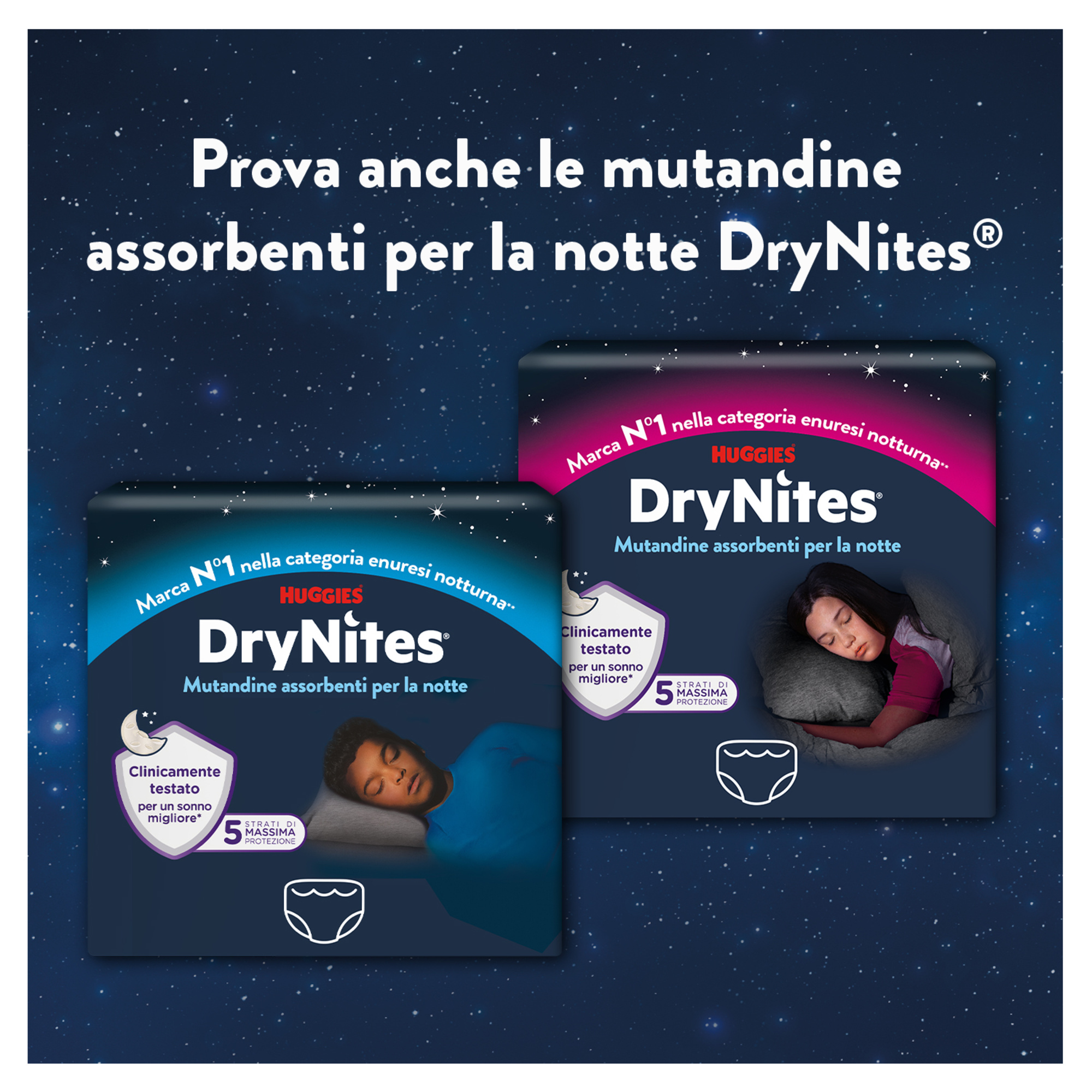 Drynites coprimaterasso assorbente, confezione da 7 pezzi - huggies - Huggies