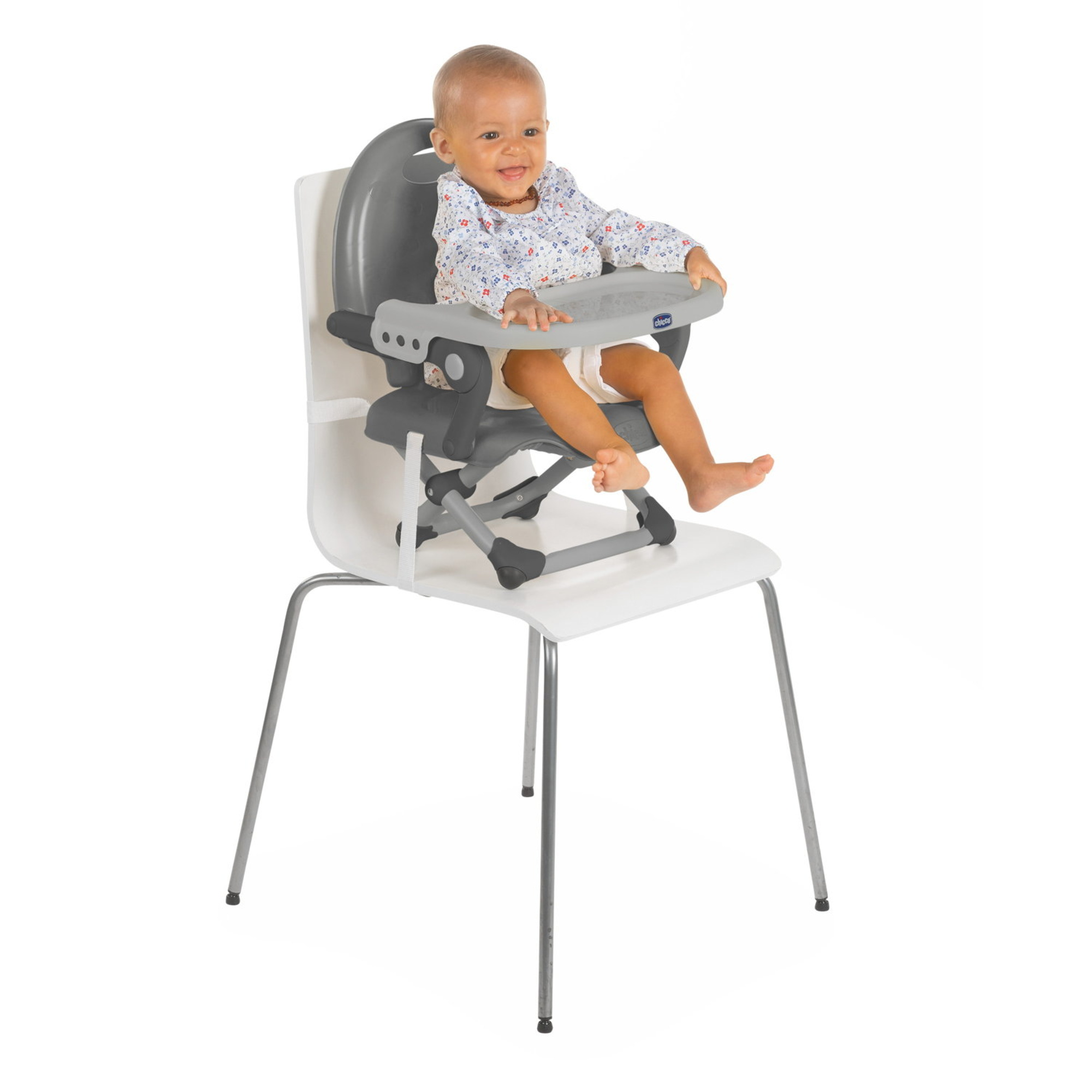 Rialzo sedia portatile pocket snack dark grey - chicco - Chicco