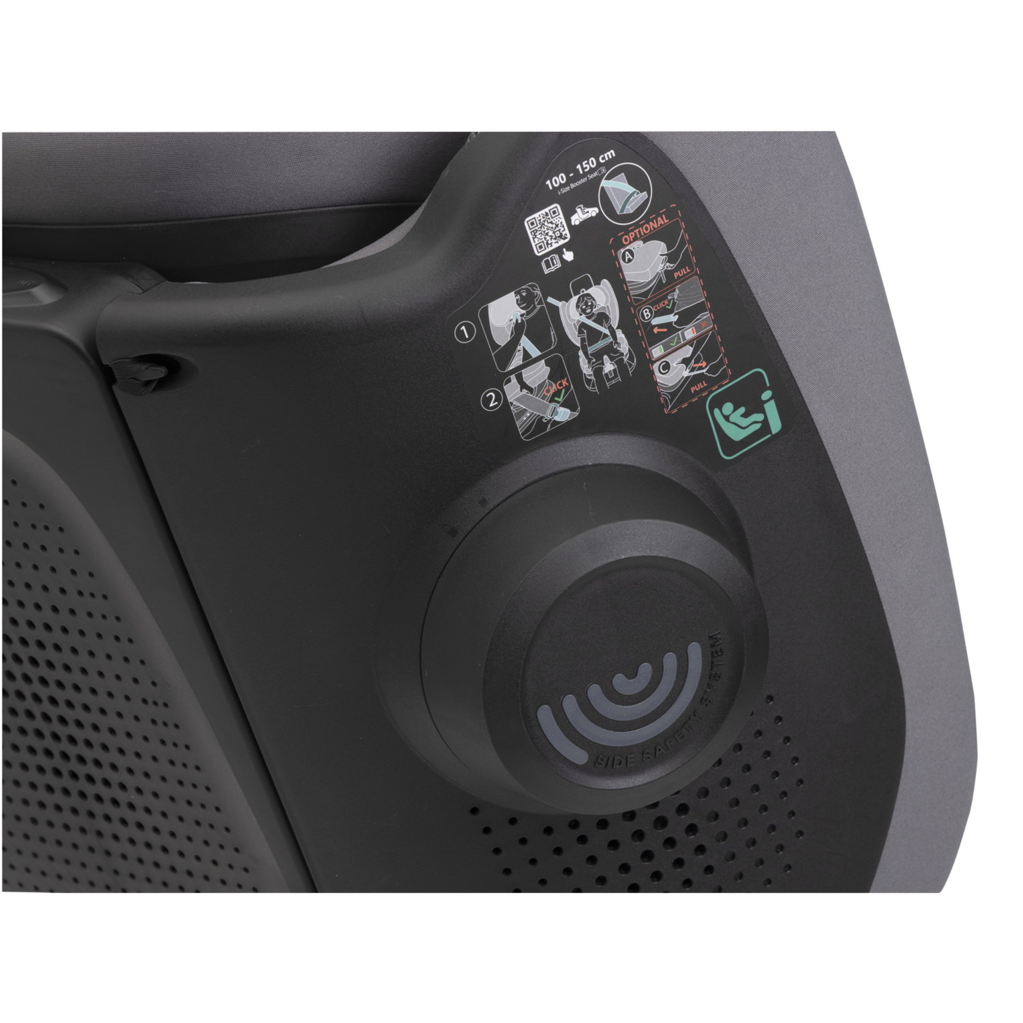 Seggiolino fold&go s i-size glam grey 100-150cm - chicco - Chicco