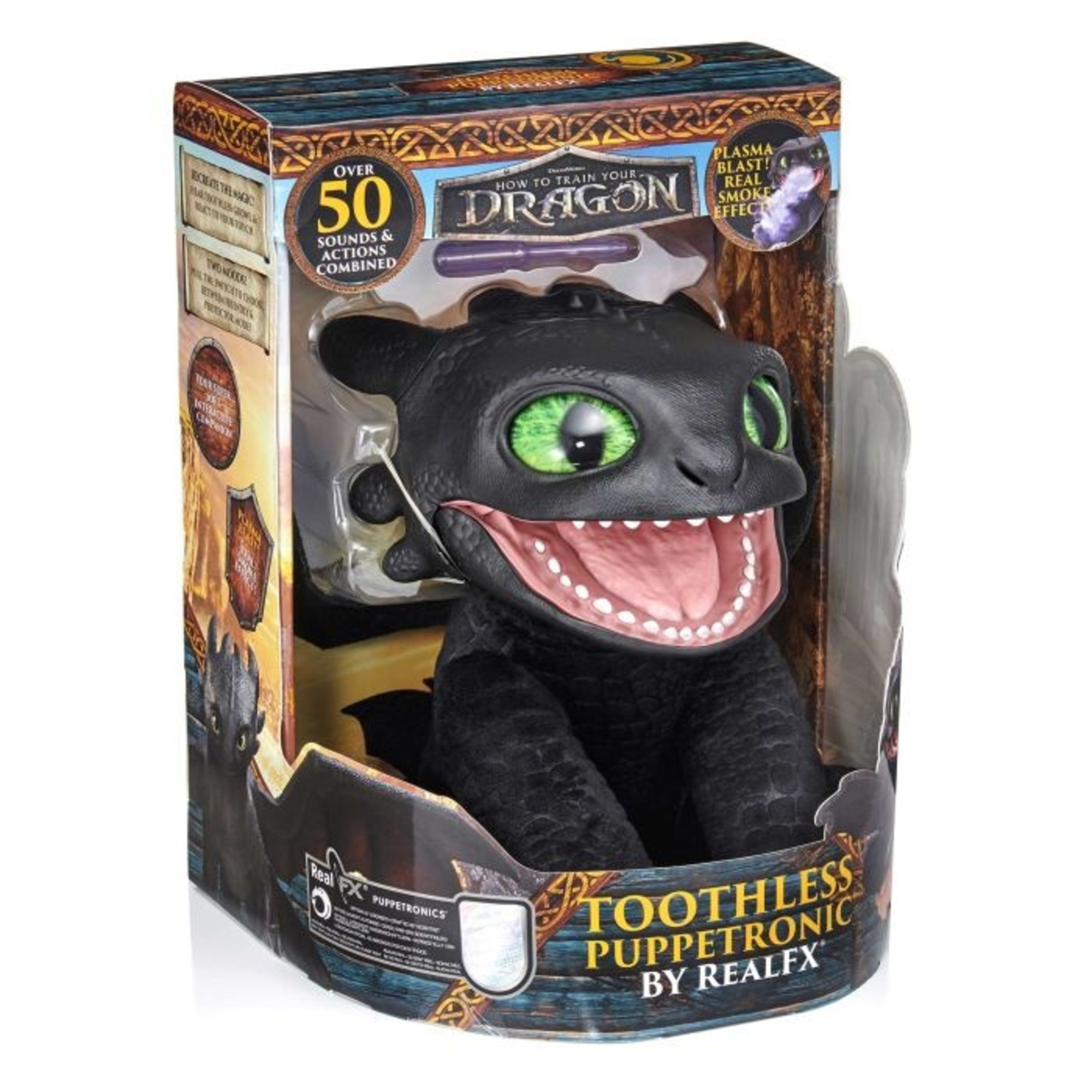 Dragon trainer - sdentato - peluche interattivo - DRAGONS