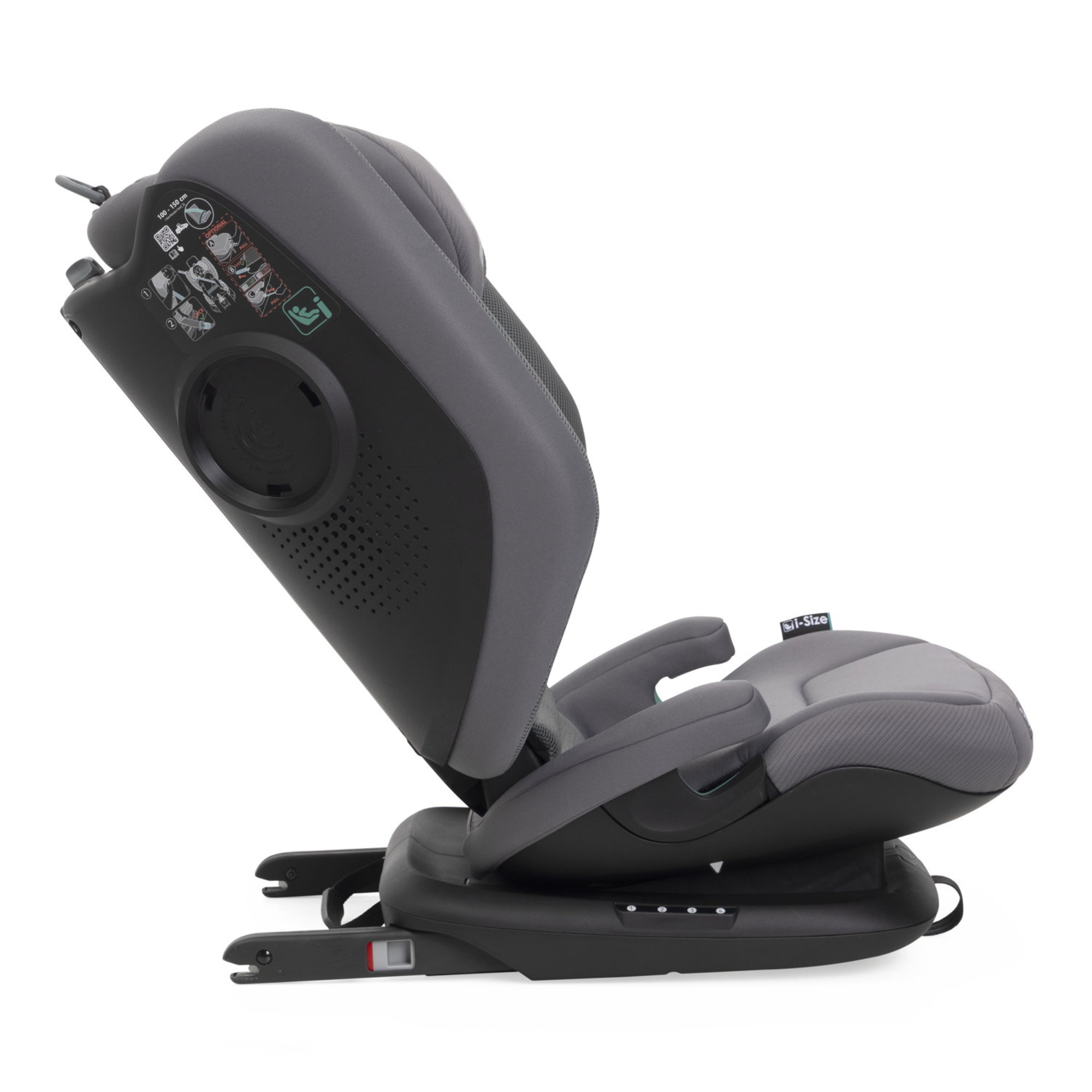 Seggiolino fold&go s i-size glam grey 100-150cm - chicco - Chicco