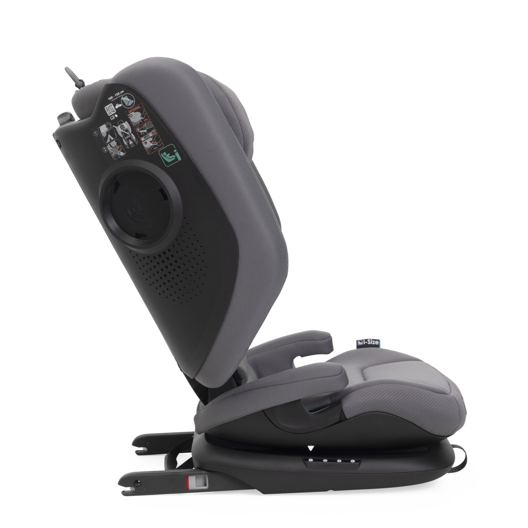 Seggiolino fold&go s i-size glam grey 100-150cm - chicco - Chicco