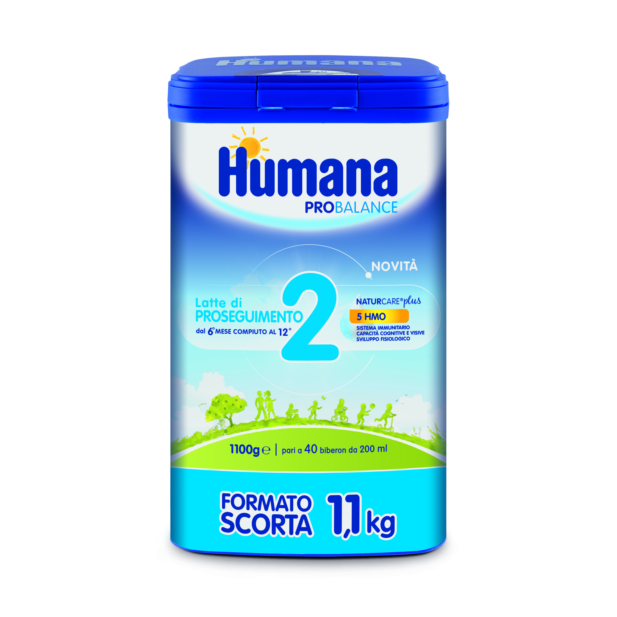 Latte humana 2 probalance polvere 5hmo 1100g - humana - Humana
