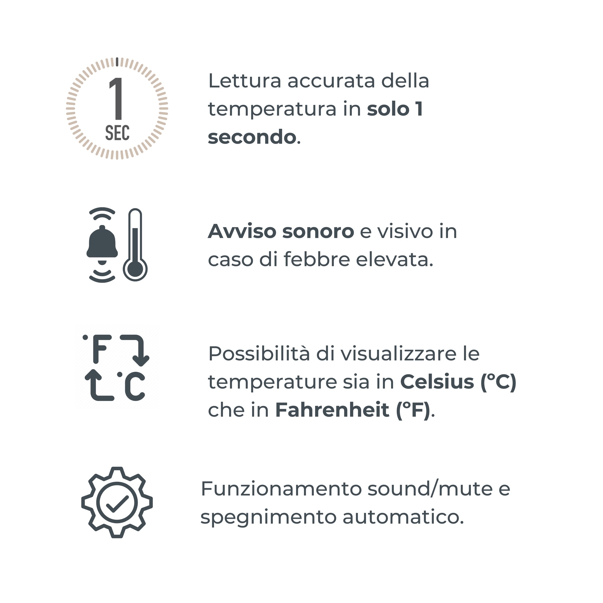 Termometro digitale frontale / auricolare 2075 - nuvita - Nuvita