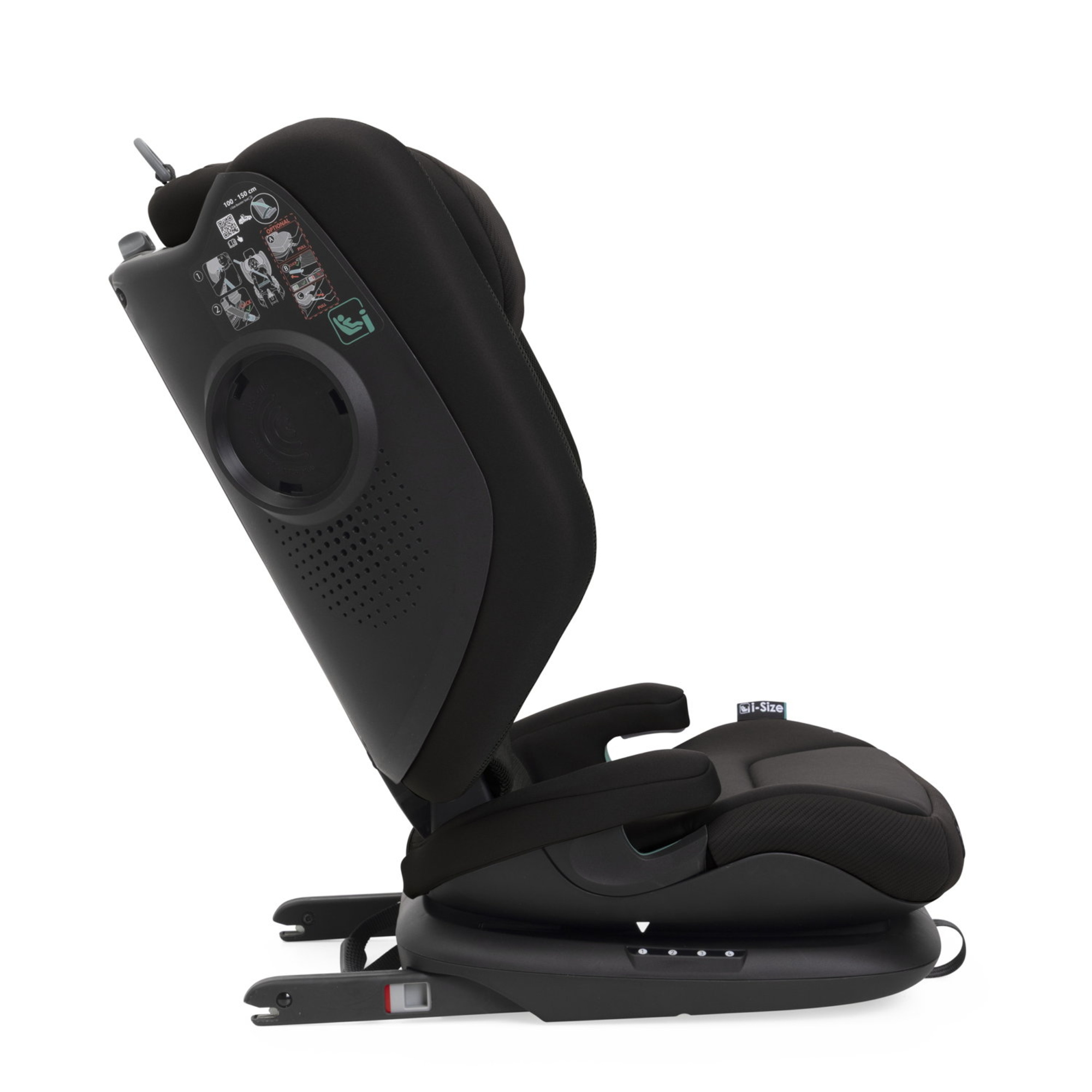 Seggiolino fold&go s i-size posh black 100-150cm - chicco - Chicco