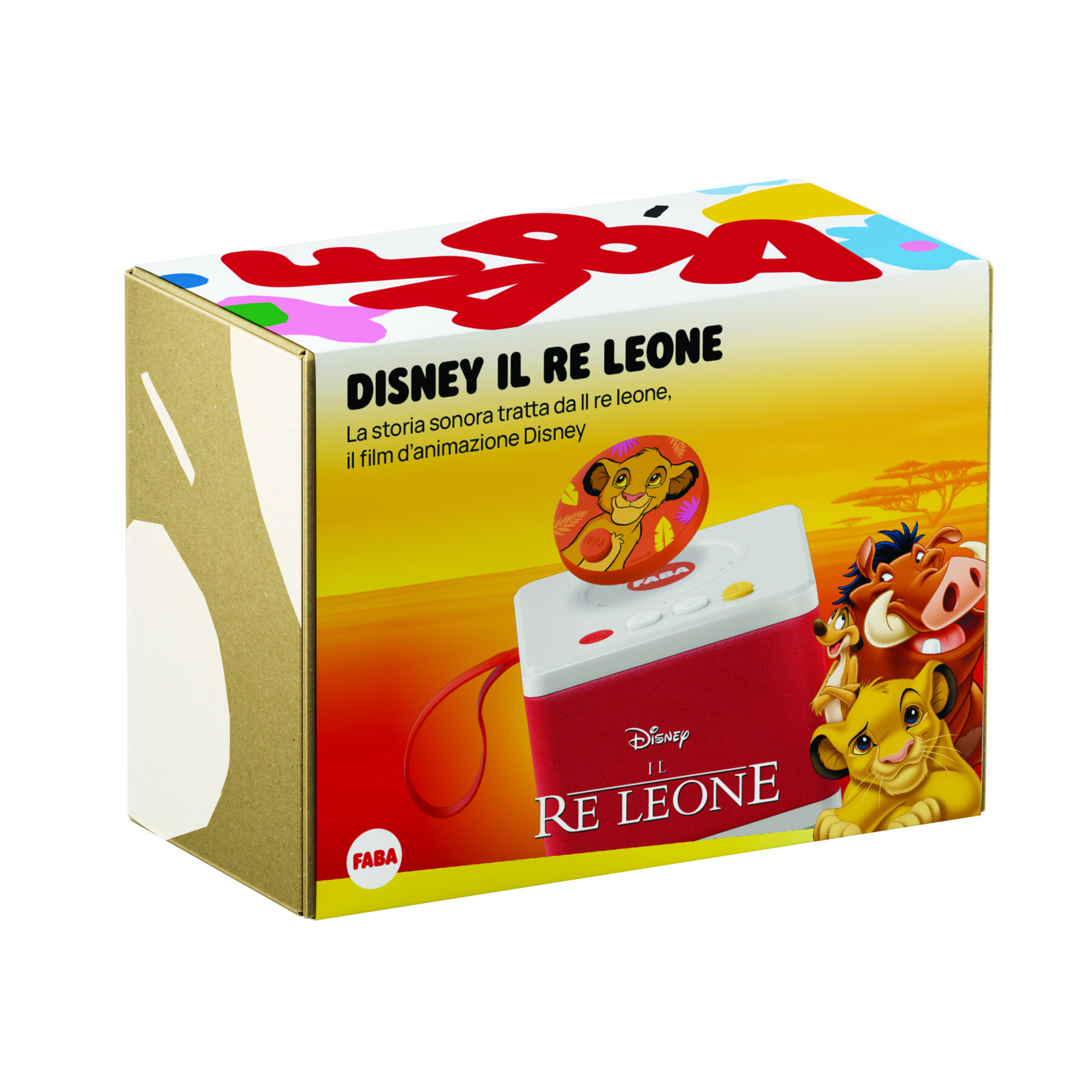 Bundle raccontastorie faba + disco sonoro disney il re leone eta' 0-10 - Disney