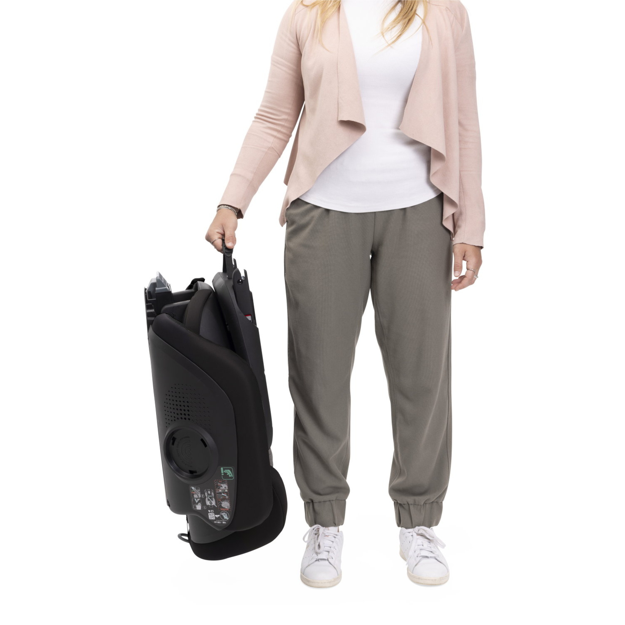 Seggiolino fold&go s i-size posh black 100-150cm - chicco - Chicco