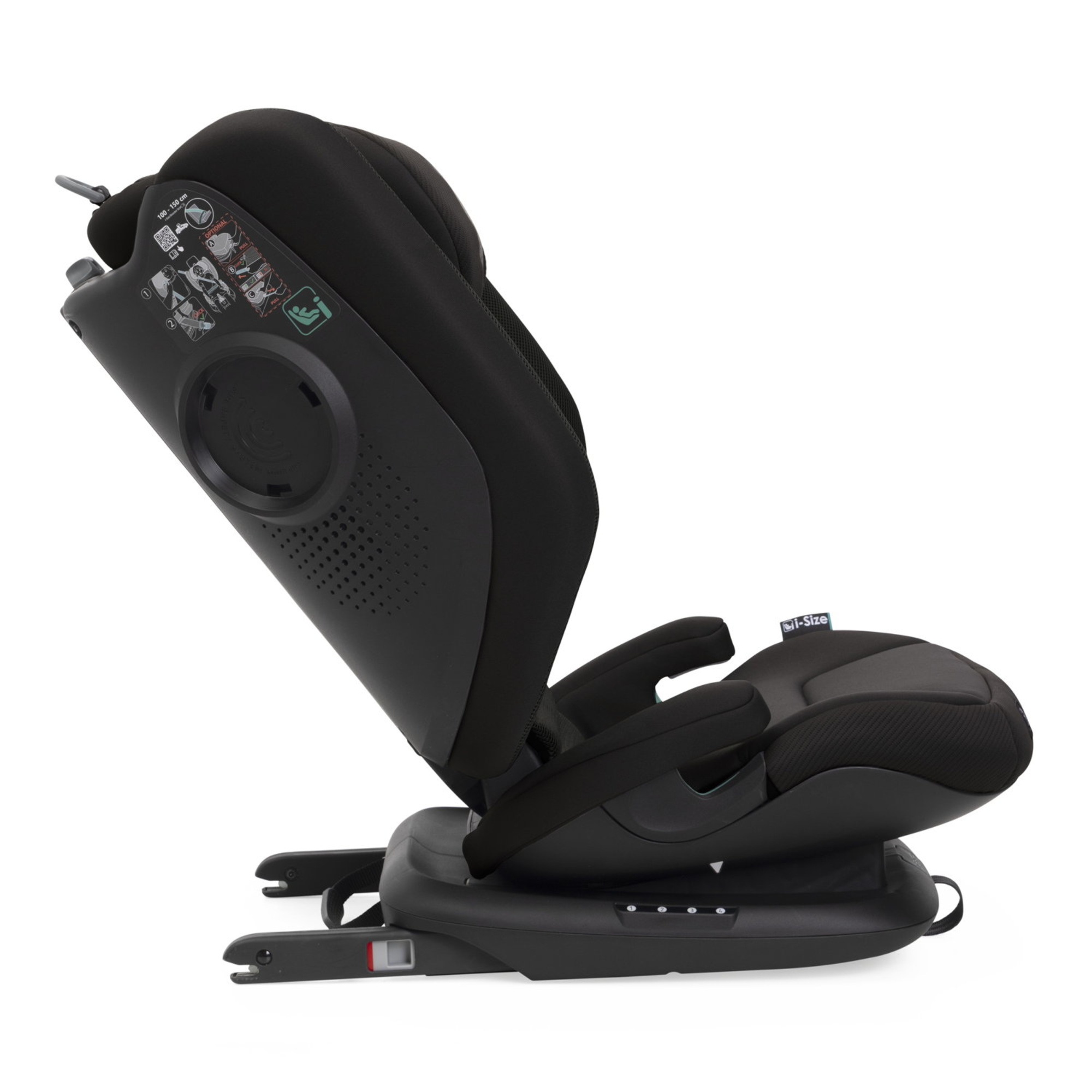 Seggiolino fold&go s i-size posh black 100-150cm - chicco - Chicco