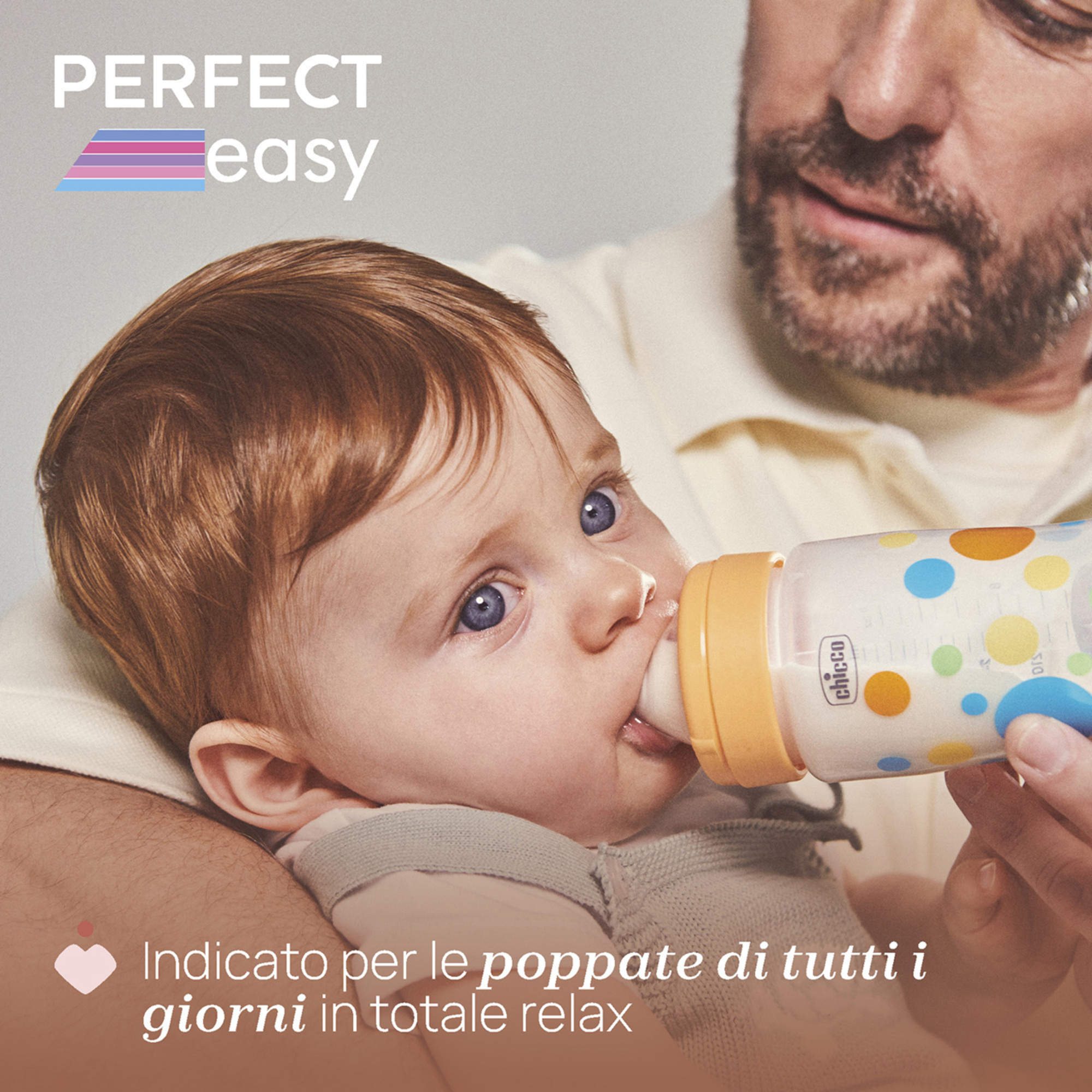 Biberon perfect easy 150ml in plastica verde - chicco - Chicco